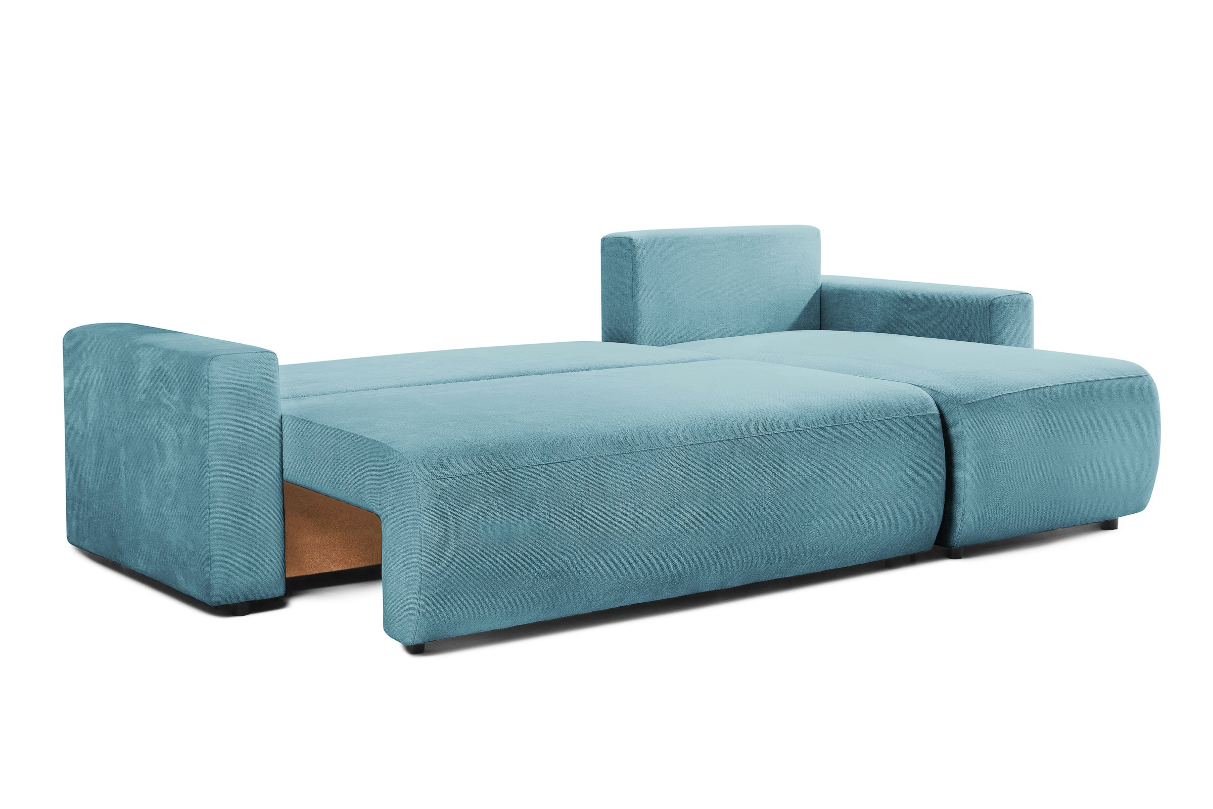 Canapea Extensibilă 3 locuri KENZO, 235x100x93 cm, #color_Albastru-Memphis