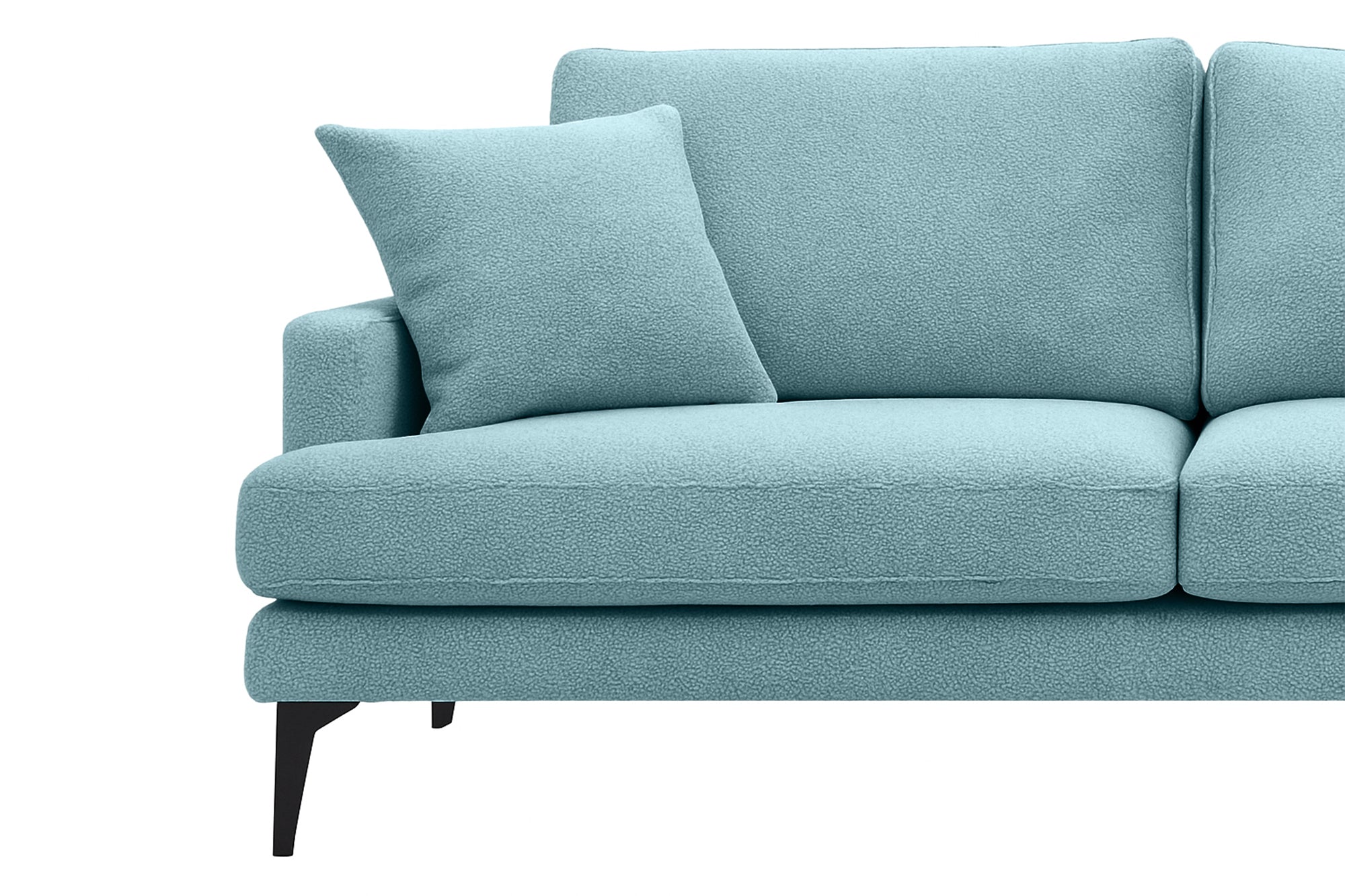 Canapea Fixă AZURRO, 2 locuri, 175x90x85 cm - Prestigehome.ro - Canapea - Prestige #color_Albastru-Mystery