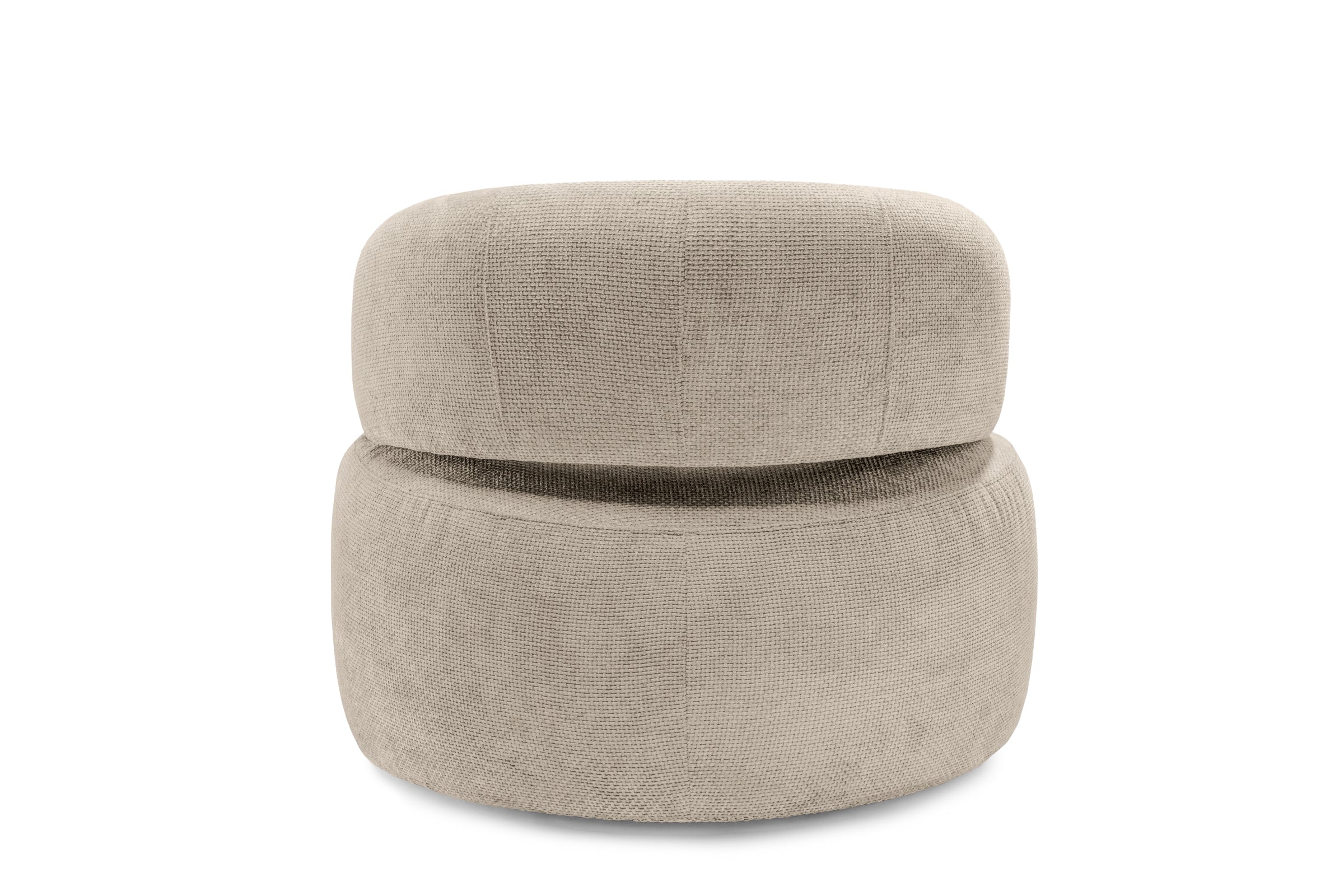 Fotoliu Moon, tetieră reglabilă, suport lombar, #color_Crem-Eden