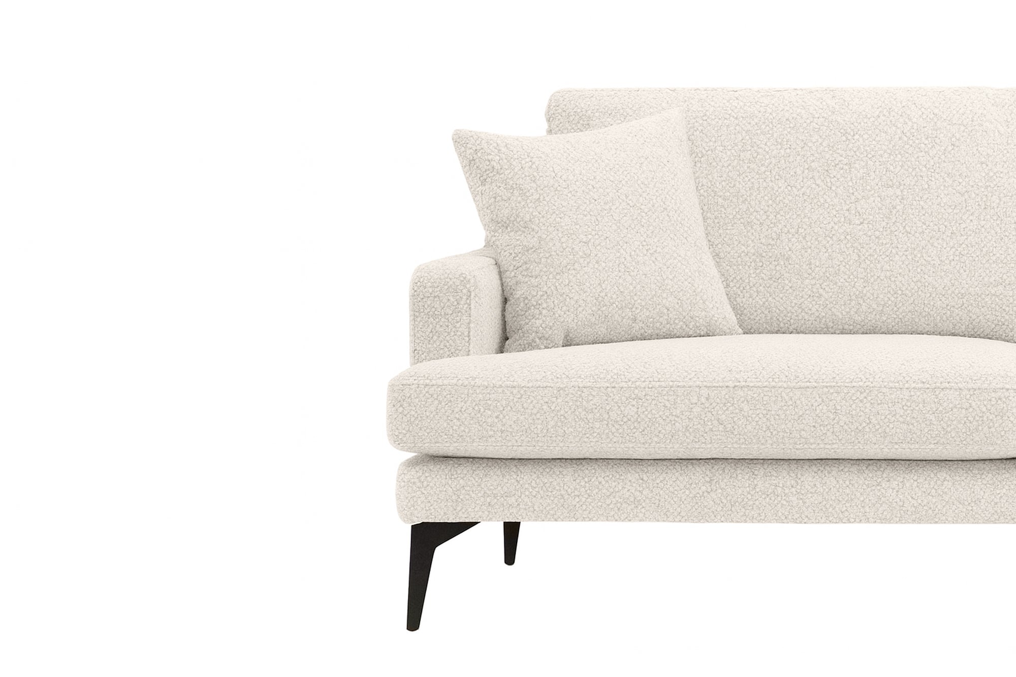 Canapea Fixă AZURRO, 3 locuri, 205x90x85 cm - Prestigehome.ro - Canapea - Prestige #color_Crem-Mystery