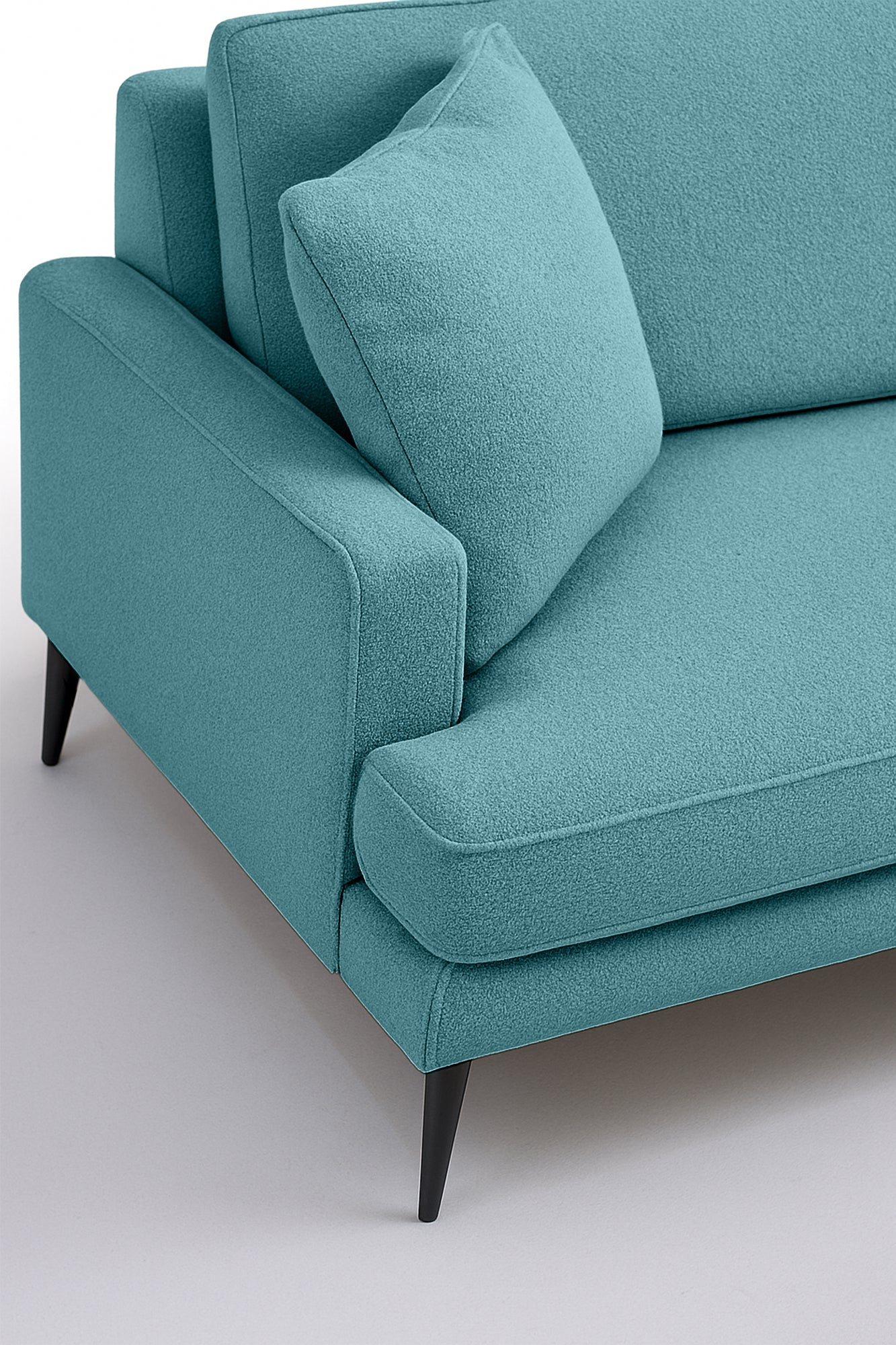 Colțar Fix AZURRO, cu ladă de depozitare, 280x90/180x85 cm - Prestigehome.ro - Colțar - Prestige #color_Turcoaz-Mystery