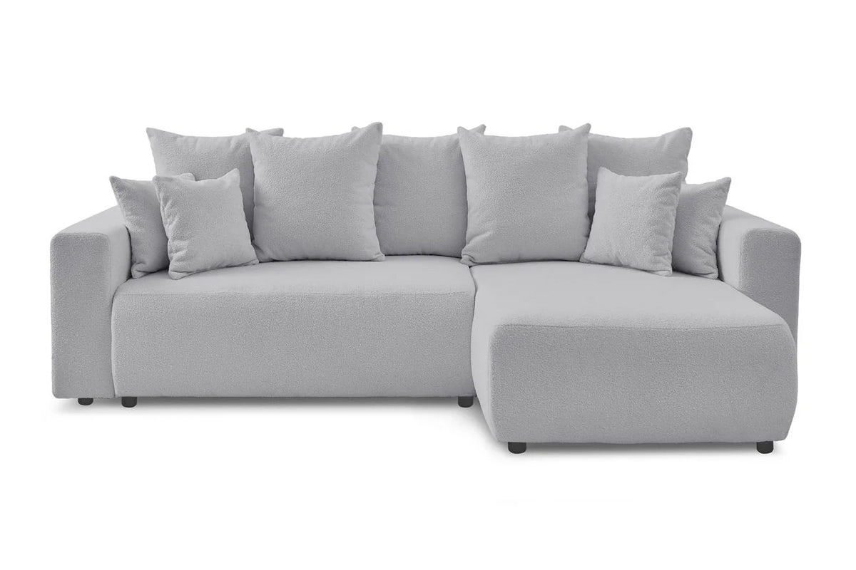 Colțar Extensibil LIVIGNO, cu ladă de depozitare, șezlong interschimbabil, 282x153x95cm - Prestigehome.ro - Canapea - Prestige #color_Gri-Deschis-Anthology