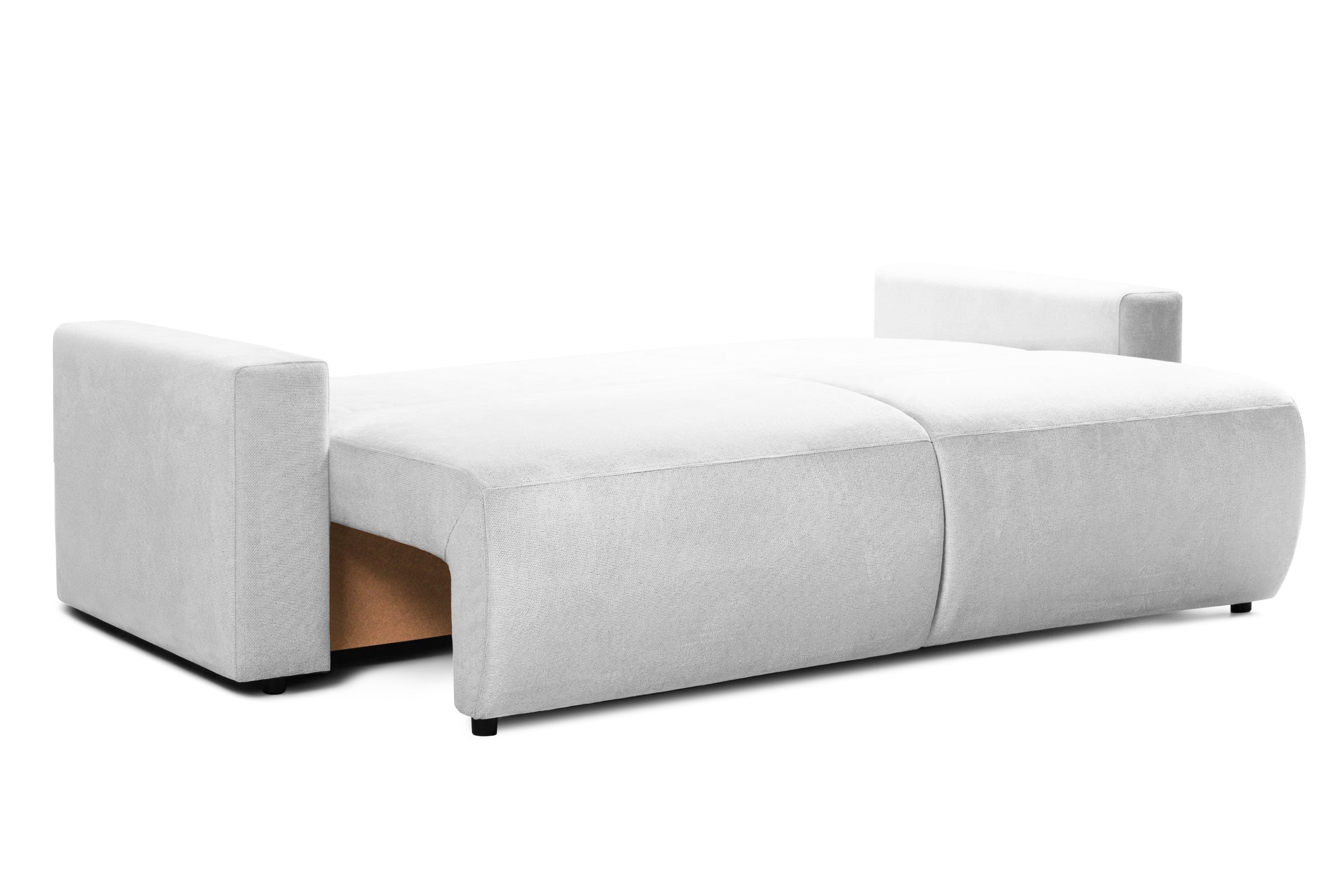 Canapea Extensibilă 3 locuri KENZO, 235x100x93 cm, #color_Gri-Argintiu-Memphis