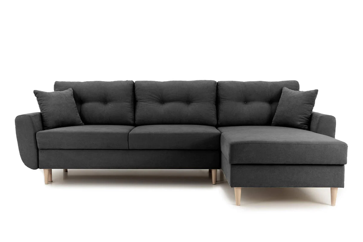 Coltar Extensibil HELSINKI, variante stanga/dreapta 261x166x82 cm - Prestigehome.ro - Coltare - Prestige - #variante coltar_Dreapta #color_gri-inchis-enjoy