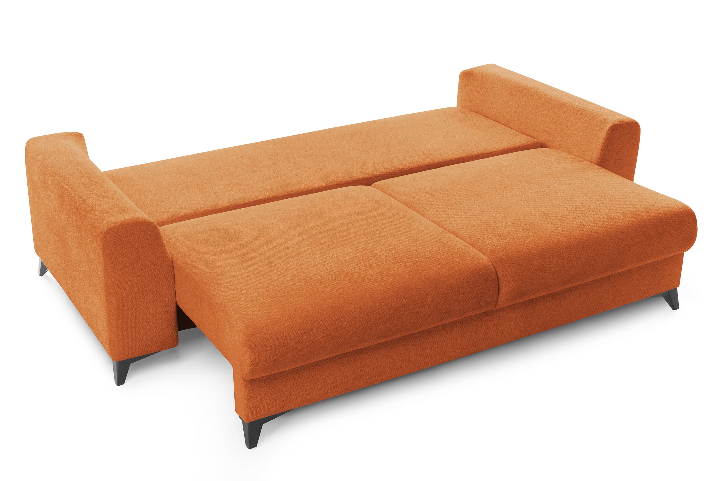 Canapea Extensibilă 3 locuri TIVOLI, 240x105x95 cm, #color_Portocaliu-Mystery