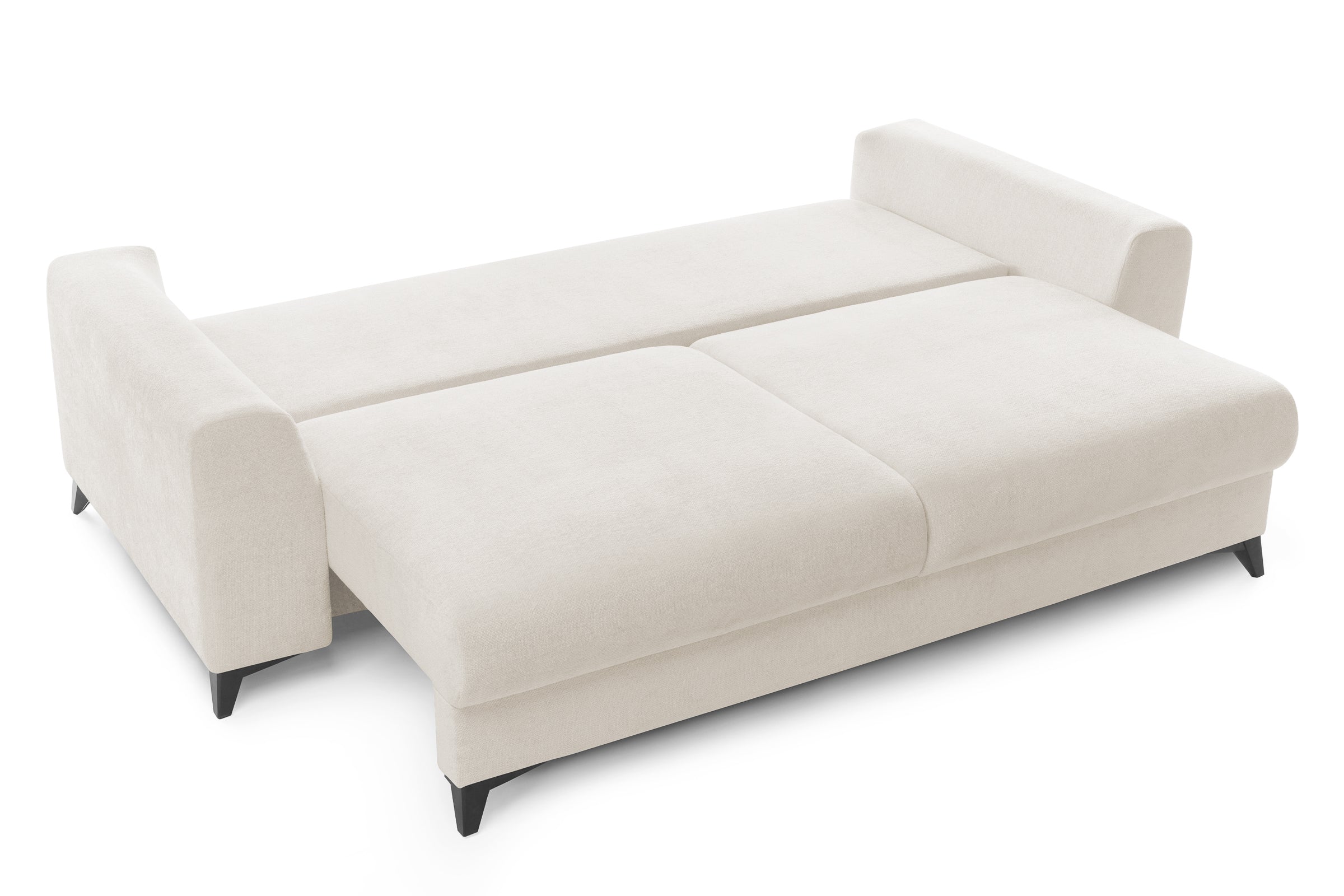 Canapea Extensibilă 3 locuri TIVOLI, 240x105x95 cm, #color_Crem-Mystery