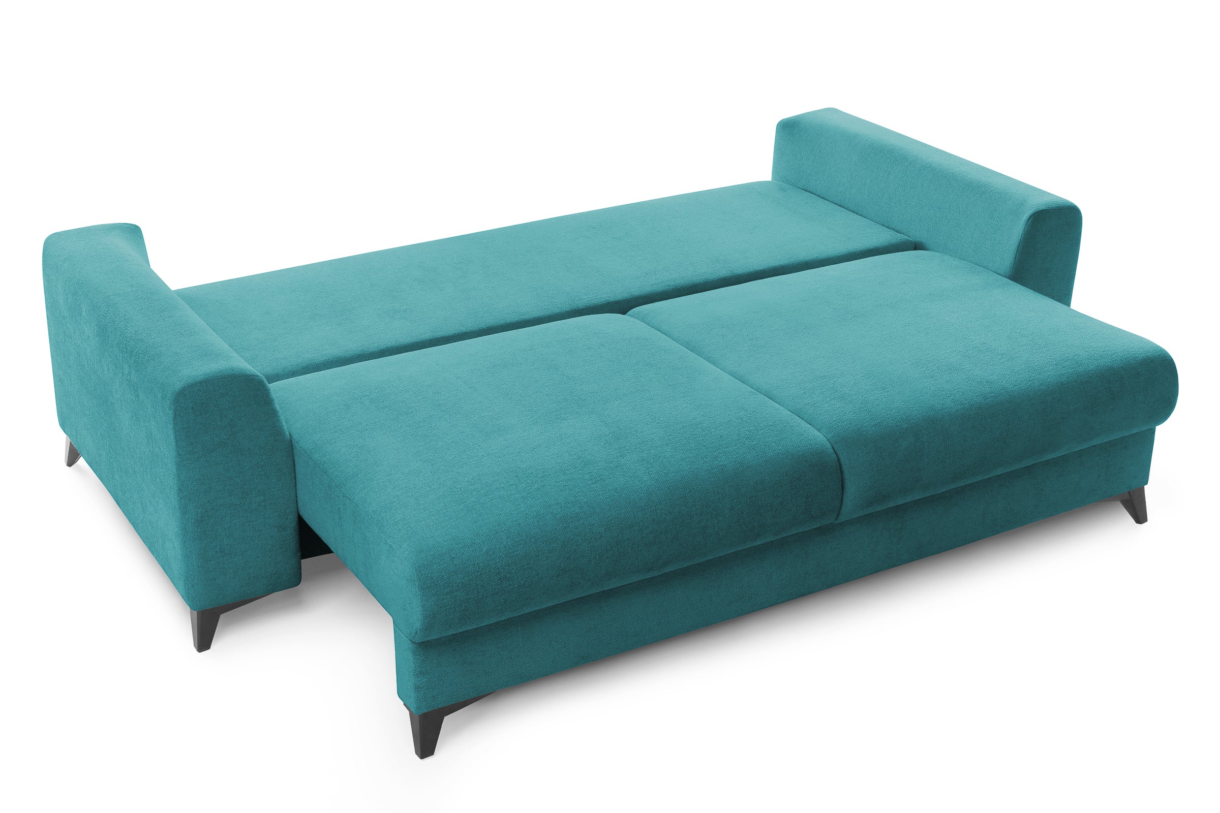 Canapea Extensibilă 3 locuri TIVOLI, 240x105x95 cm, #color_Turcoaz-Mystery