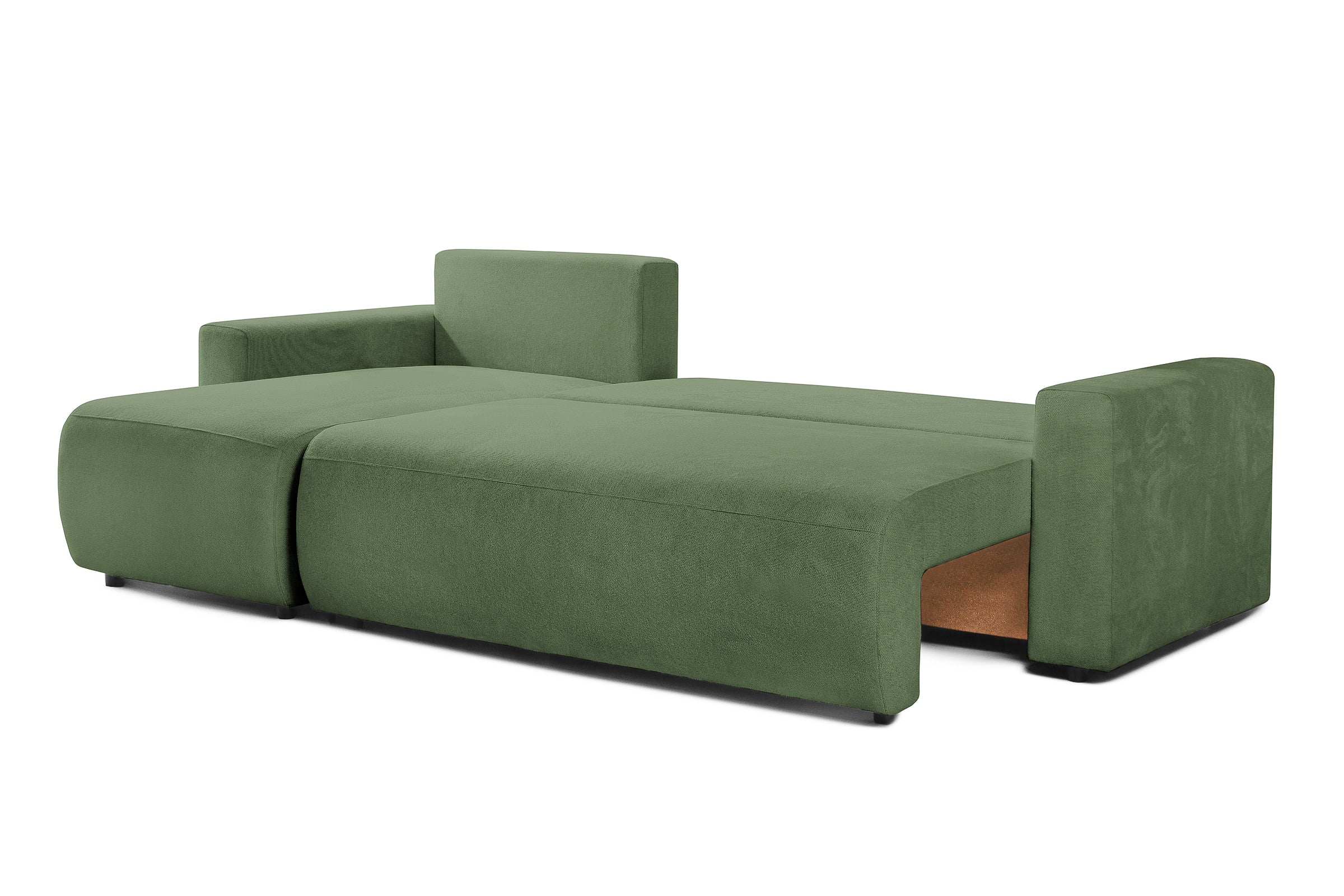 Canapea Extensibilă 3 locuri KENZO, 235x100x93 cm, #color_Verde-Memphis