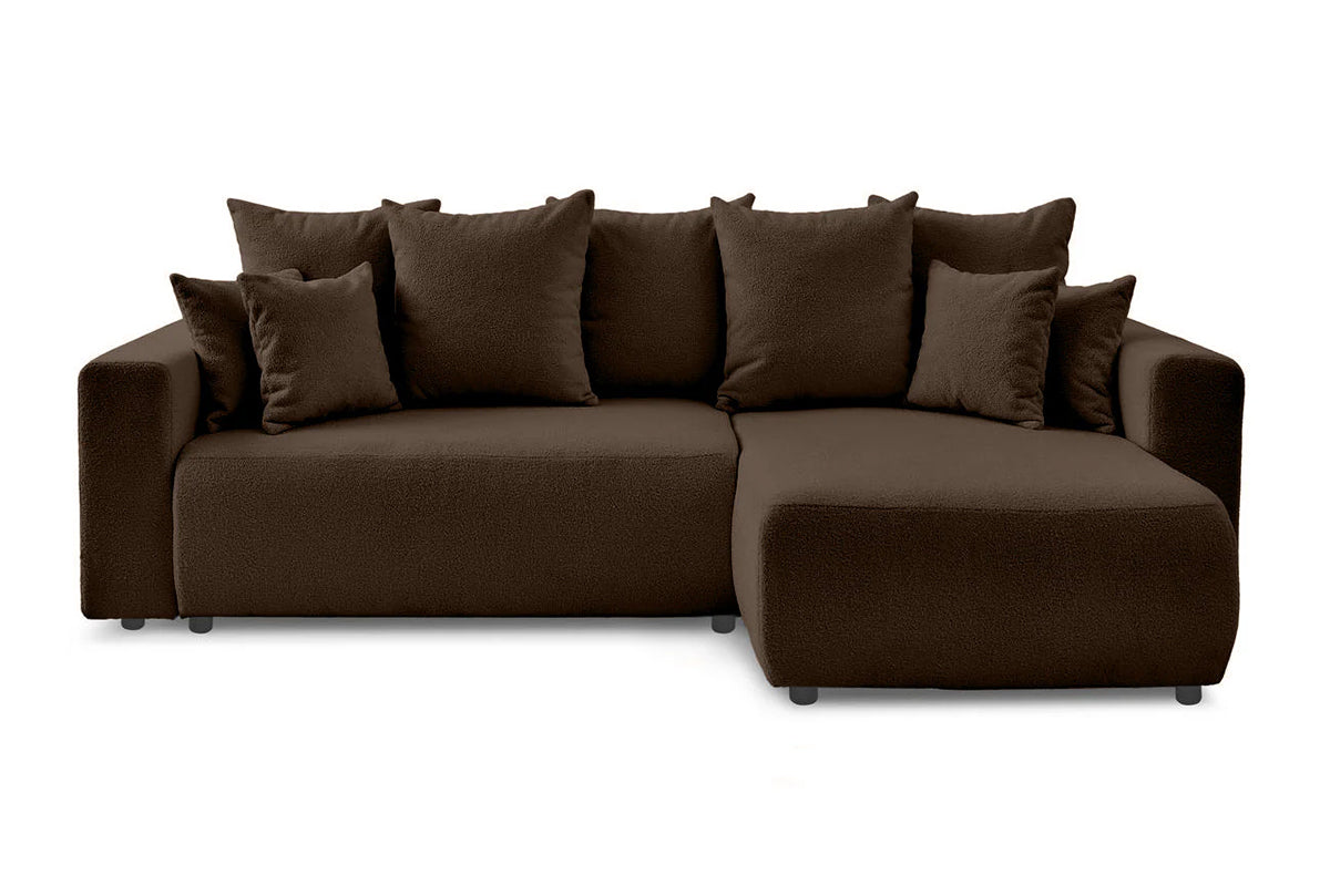 Colțar Extensibil LIVIGNO, cu ladă de depozitare, șezlong interschimbabil, 282x153x95cm - Prestigehome.ro - Canapea - Prestige #color_Maro-Anthology