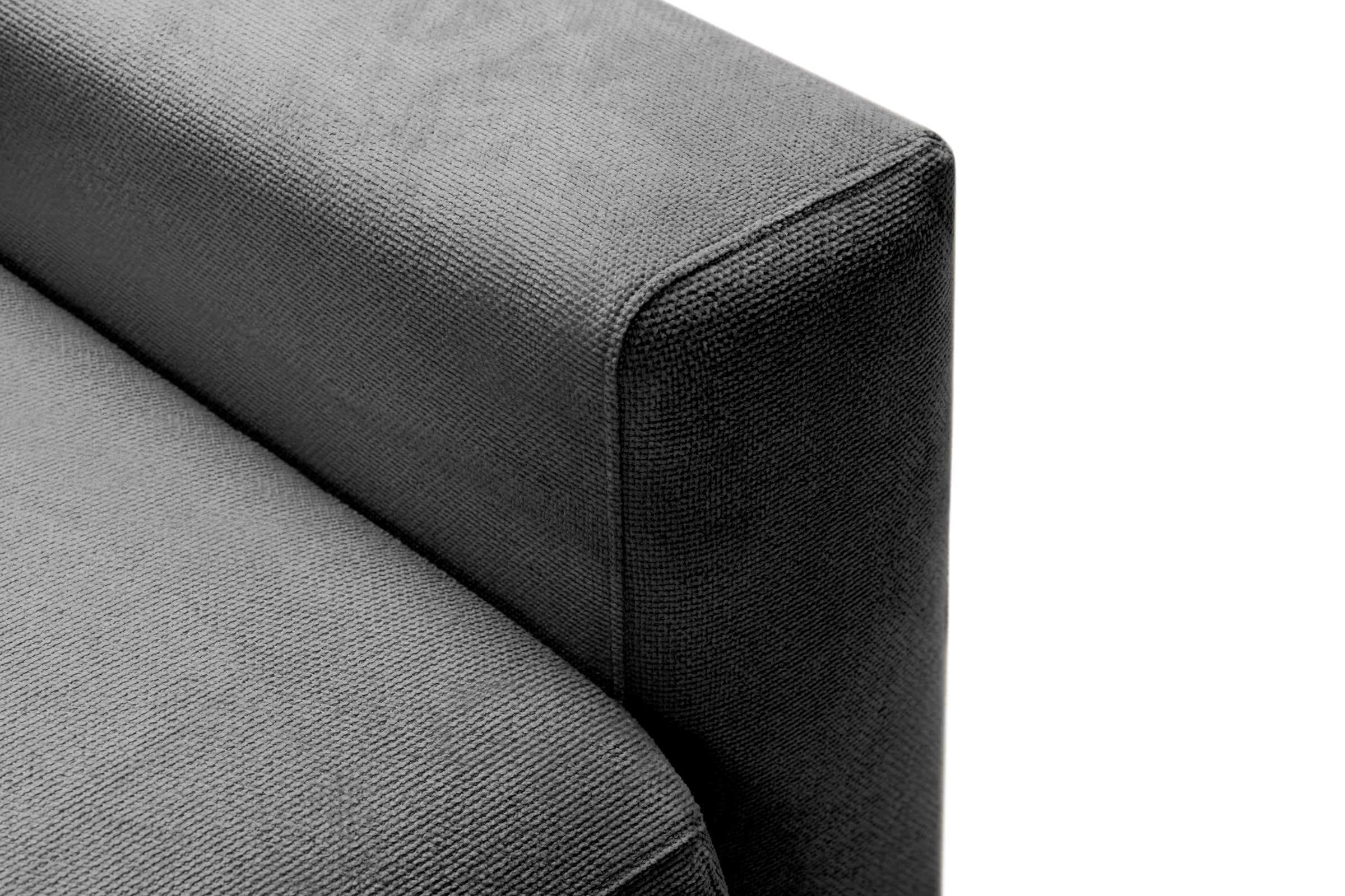 Canapea Extensibilă 3 locuri KENZO, 235x100x93 cm, #color_Gri-Cenusiu-Memphis