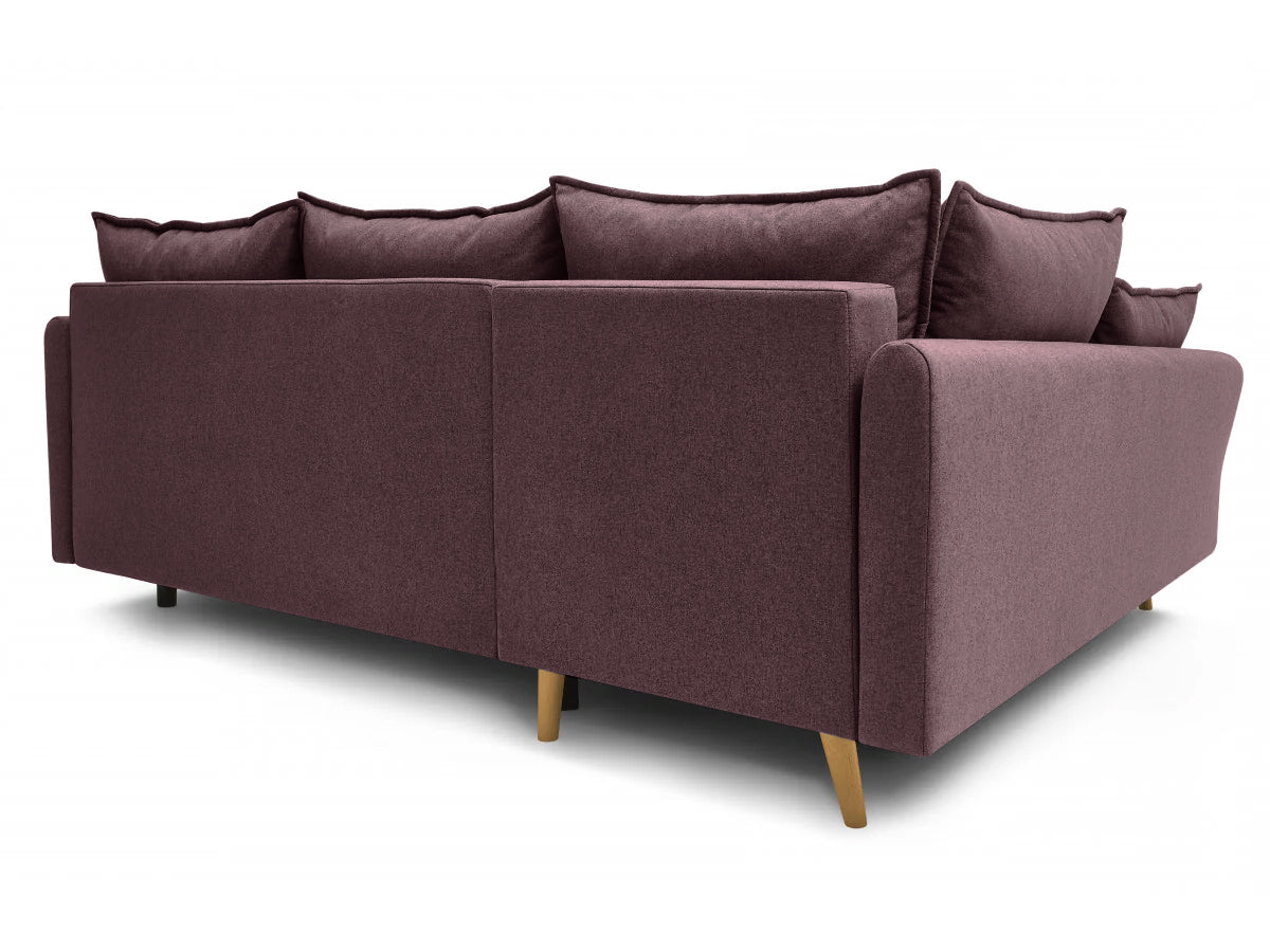Colțar Extensibil JULIET, cu ladă de depozitare, variante stânga/dreapta, 240x166x95 cm - Prestigehome.ro - Canapea - Prestige #color_Violet-Loft
