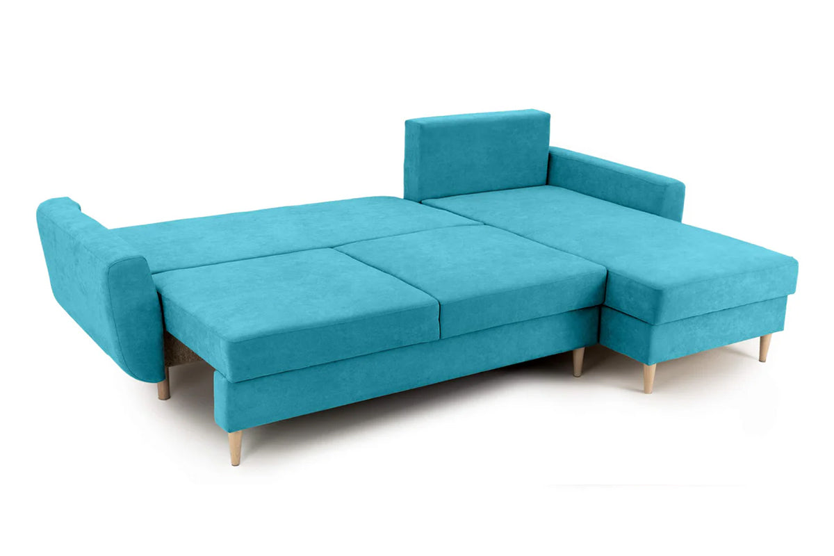 Coltar Extensibil HELSINKI, variante stanga/dreapta 261x166x82 cm - Prestigehome.ro - Coltare - Prestige - #variante coltar_Dreapta #color_turcoaz-enjoy