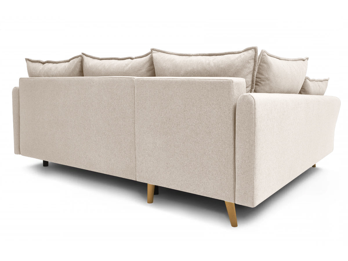 Colțar Extensibil JULIET, cu ladă de depozitare, variante stânga/dreapta, 240x166x95 cm - Prestigehome.ro - Canapea - Prestige #color_Crem-Loft