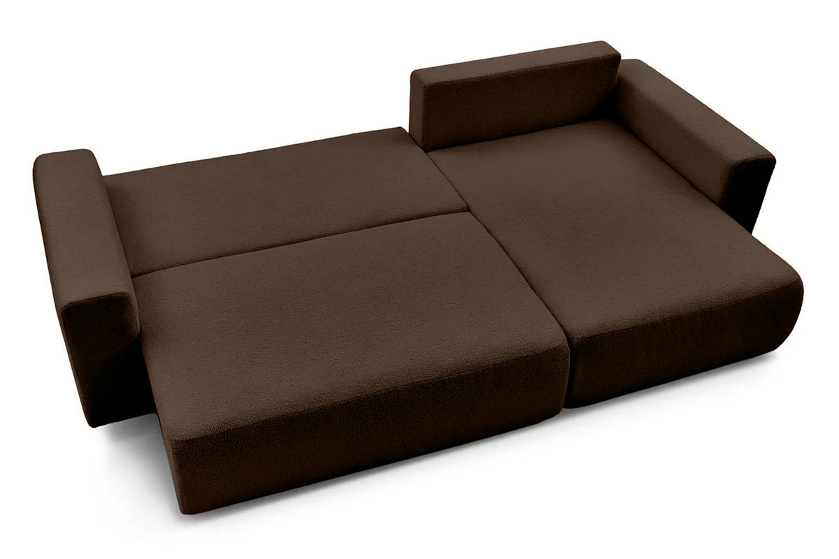 Colțar Extensibil LIVIGNO, cu ladă de depozitare, șezlong interschimbabil, 282x153x95cm - Prestigehome.ro - Canapea - Prestige #color_Maro-Anthology