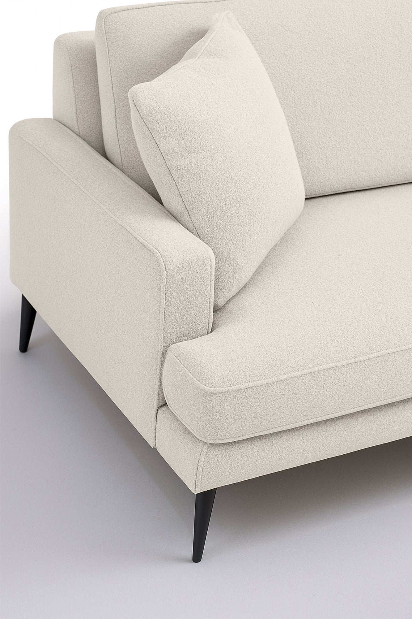 Canapea Fixă AZURRO, 2 locuri, 175x90x85 cm - Prestigehome.ro - Canapea - Prestige #color_Crem-Mystery