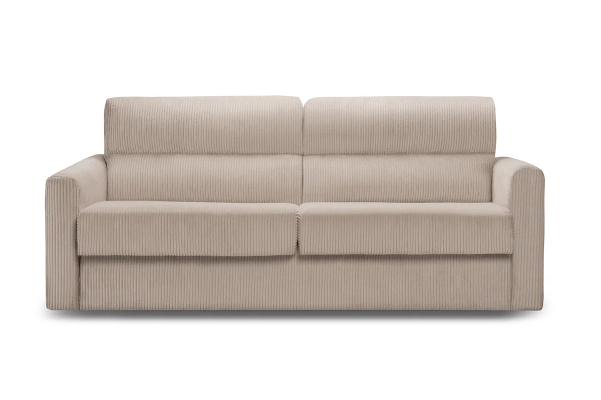 Canapea Extensibilă SOHO, cu mecanism și saltea din spumă inclusă, 187 x 103 x 83 cm, Prestigehome.ro, #color_Maro-Deschis-Zoom