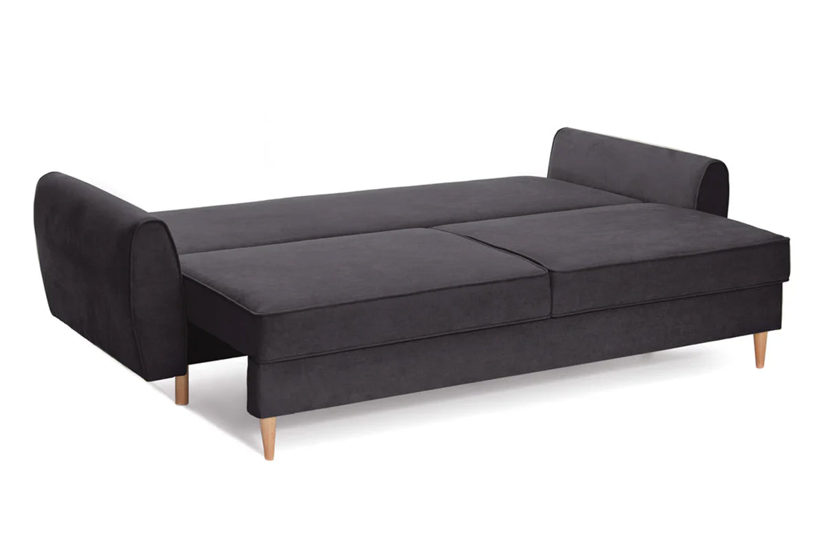 Canapea Extensibila 3 locuri Riga, cu lada de depozitare, 223x150x95 cm - Prestigehome.ro - Canapea - Prestige - #color_gri-inchis-enjoy