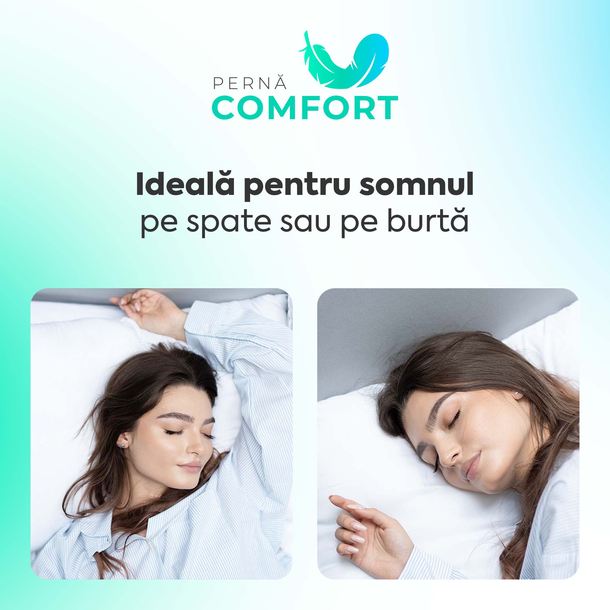 Pernă Comfort cu microfibră, husă microfibră, 50x70 cm-Pernă-Prestige Home-Prestige Home