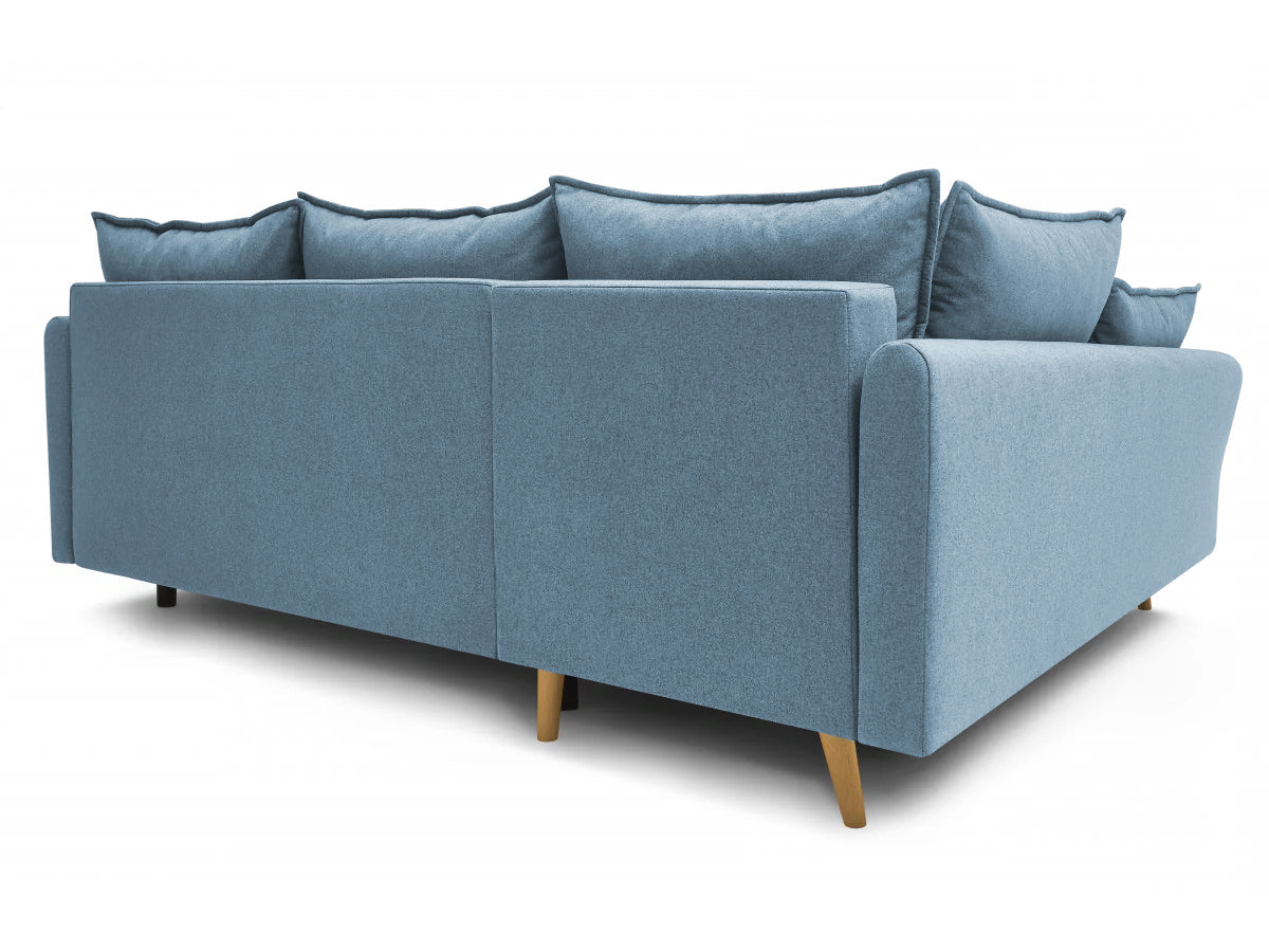 Colțar Extensibil JULIET, cu ladă de depozitare, variante stânga/dreapta, 240x166x95 cm - Prestigehome.ro - Canapea - Prestige #color_Albastru-Loft