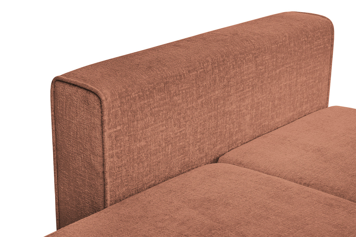 Coltar Extensibil 3 locuri ZANETTO, cu lada de depozitare, 240x160x70 cm, #color_Bordeaux-Onyx