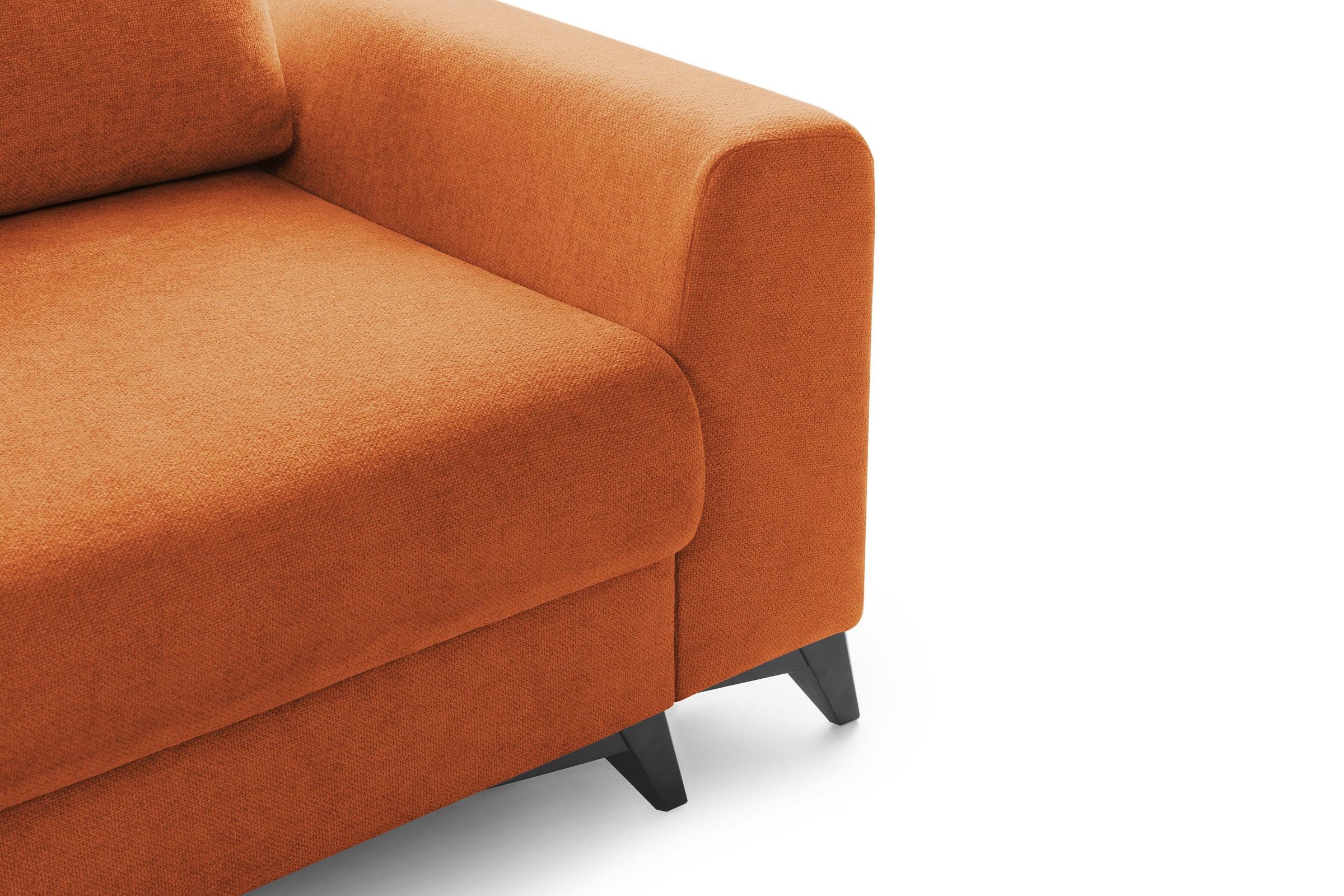 Canapea Extensibilă 3 locuri TIVOLI, 240x105x95 cm, #color_Portocaliu-Mystery