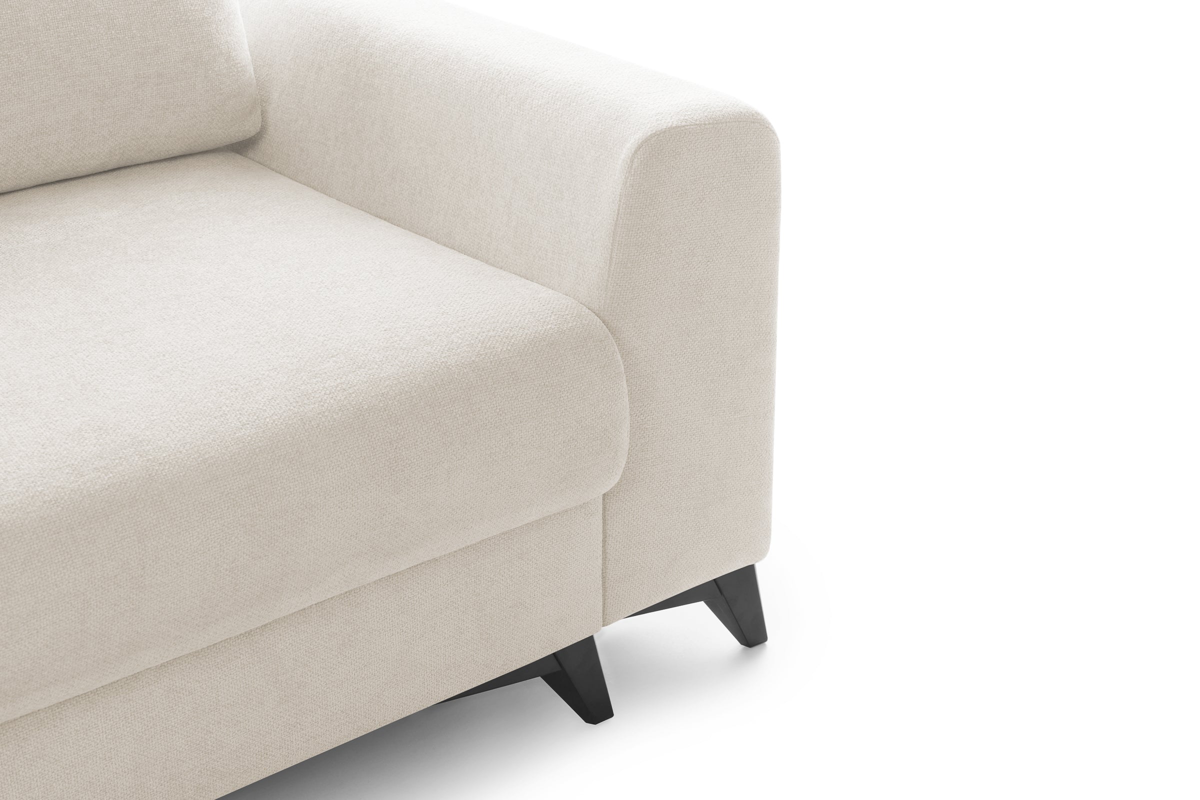 Canapea Extensibilă 3 locuri TIVOLI, 240x105x95 cm, #color_Crem-Mystery