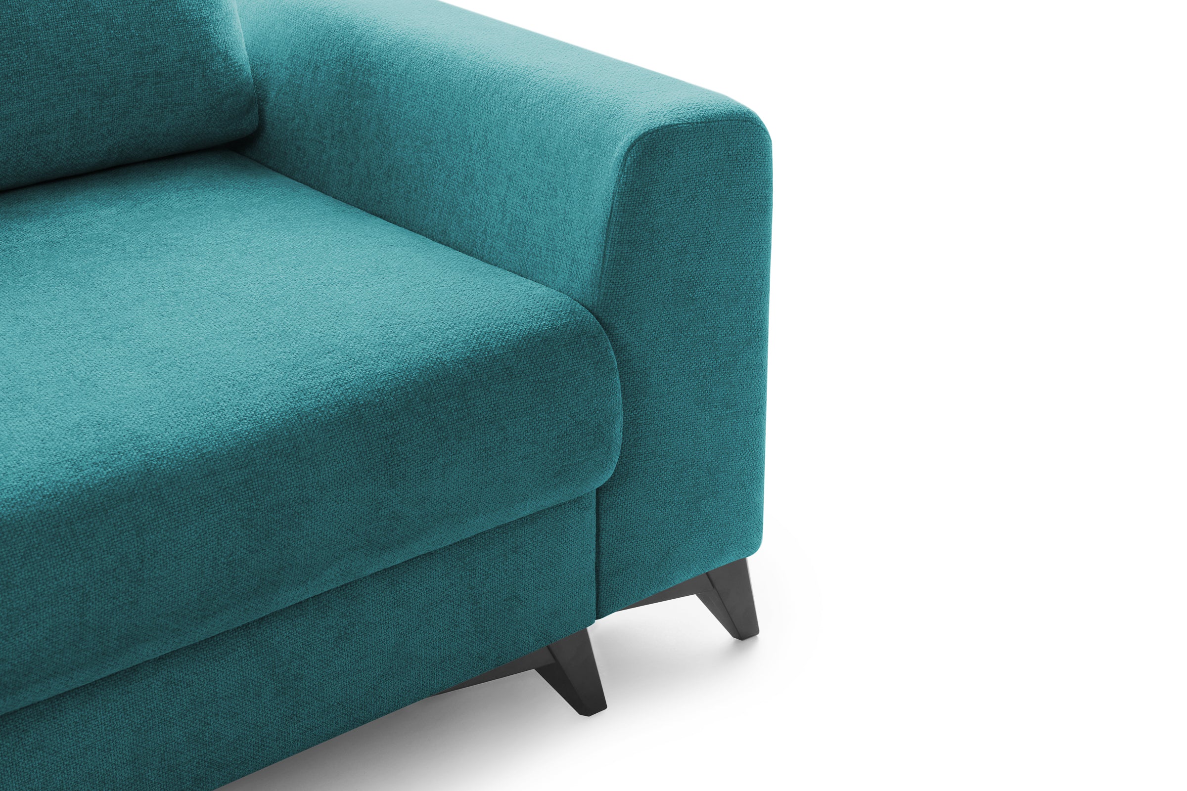 Canapea Extensibilă 3 locuri TIVOLI, 240x105x95 cm, #color_Turcoaz-Mystery