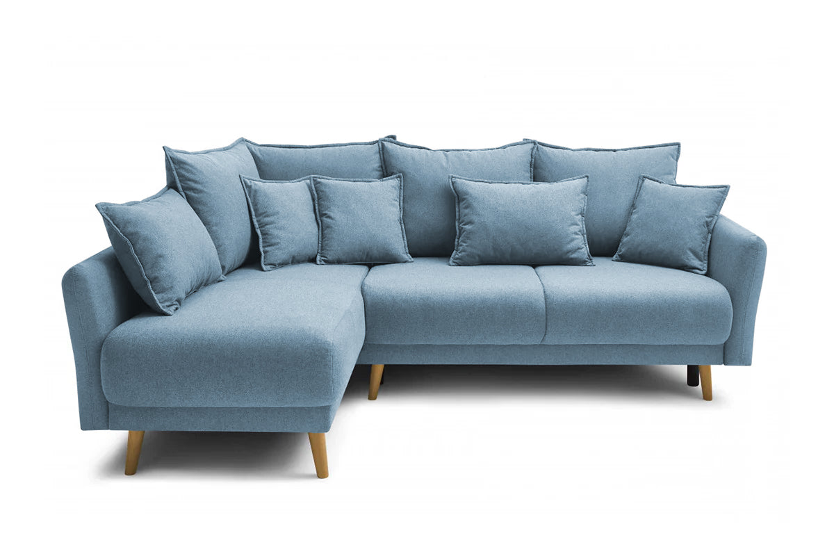 Colțar Extensibil JULIET, cu ladă de depozitare, variante stânga/dreapta, 240x166x95 cm - Prestigehome.ro - Canapea - Prestige #color_Albastru-Loft