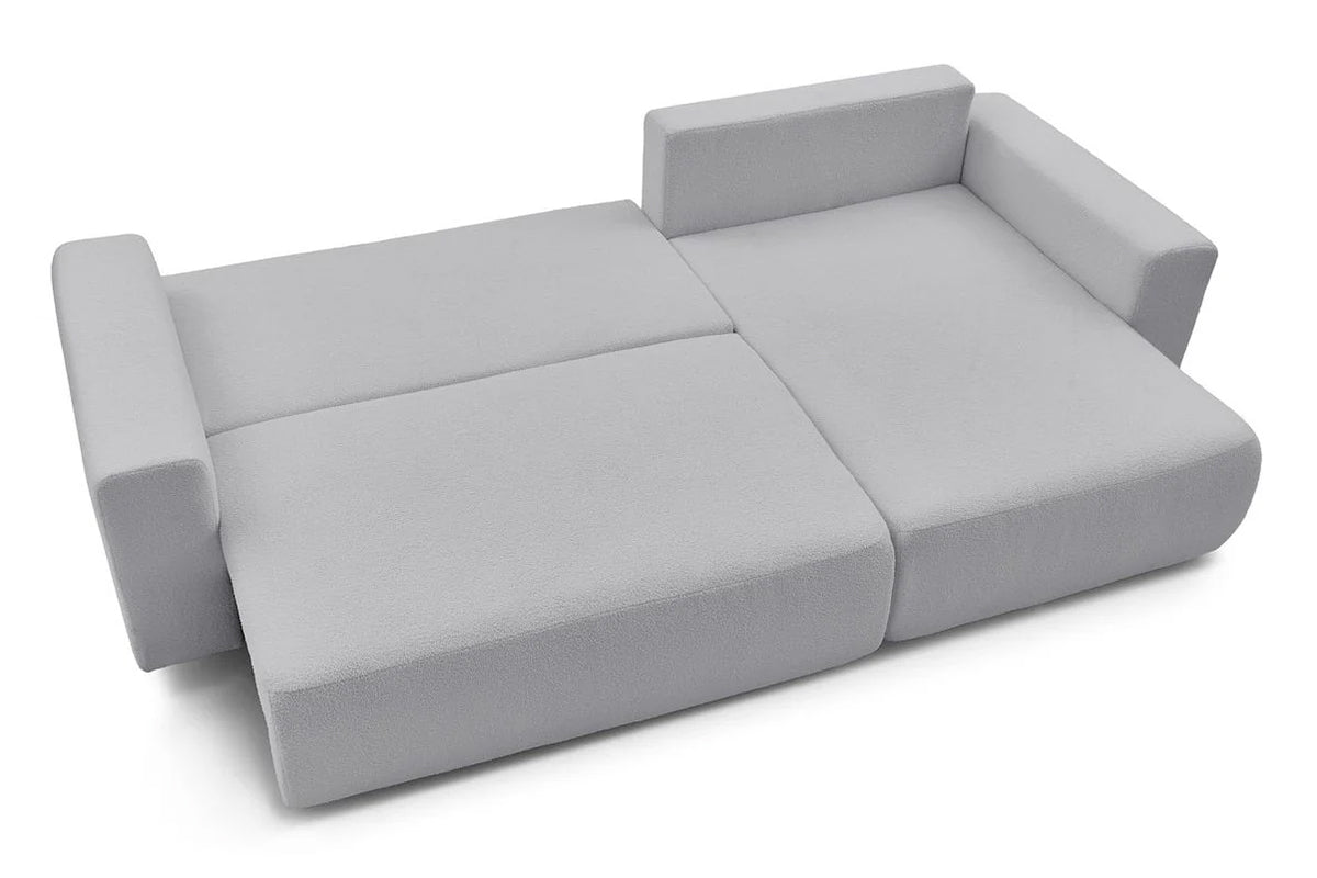 Colțar Extensibil LIVIGNO, cu ladă de depozitare, șezlong interschimbabil, 282x153x95cm - Prestigehome.ro - Canapea - Prestige #color_Gri-Deschis-Anthology