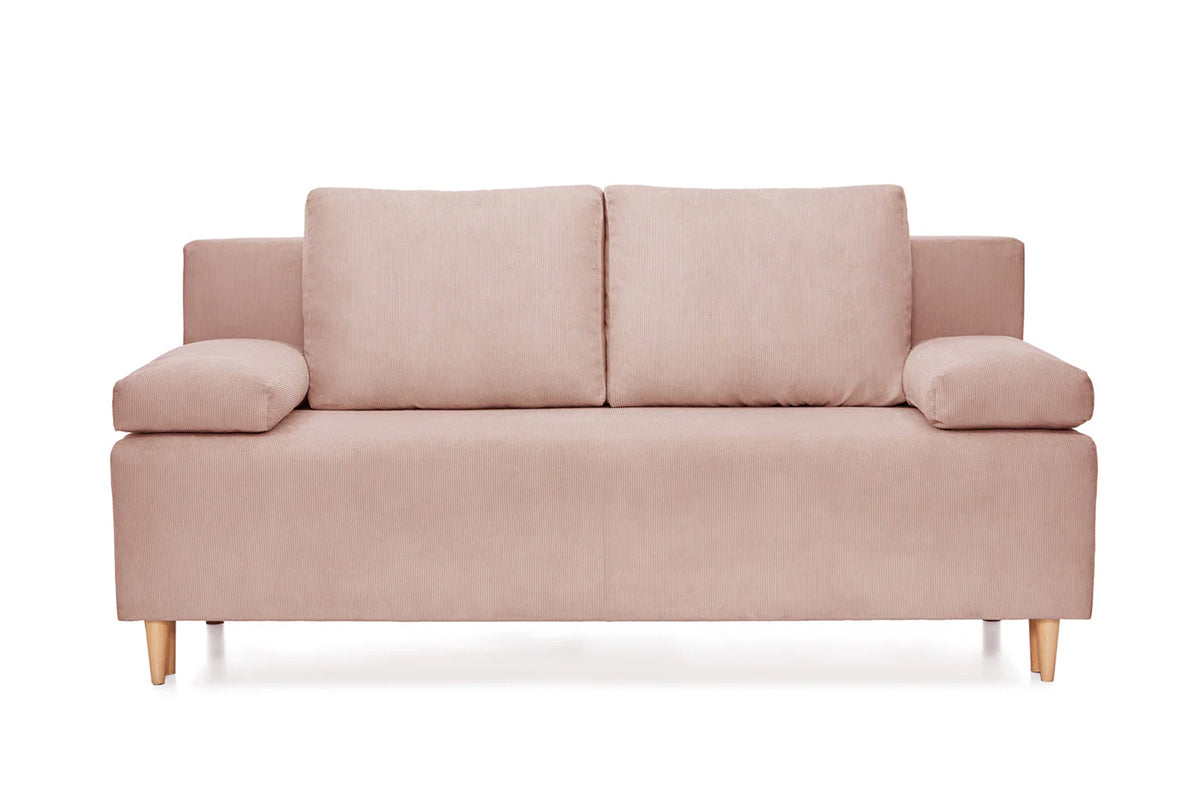 Canapea Extensibila 3 locuri Candy, cu lada de depozitare, 190x95x100cm - Prestigehome.ro - Canapea - Prestige - #color_Roz-Fjord