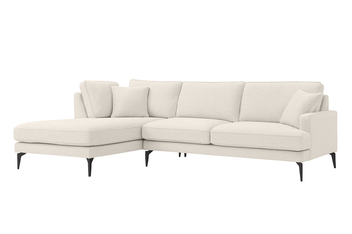 Colțar Fix AZURRO, cu ladă de depozitare, 280x90/180x85 cm - Prestigehome.ro - Colțar - Prestige #color_Crem-Mystery