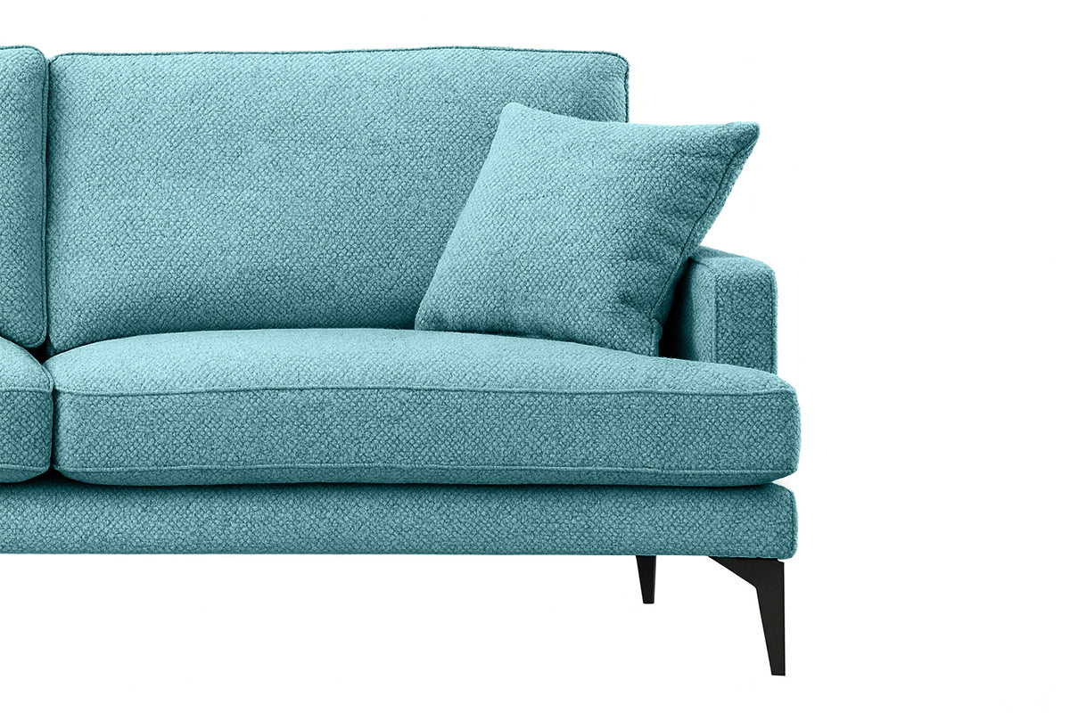 Colțar Fix AZURRO, cu ladă de depozitare, 280x90/180x85 cm - Prestigehome.ro - Colțar - Prestige #color_Turcoaz-Mystery