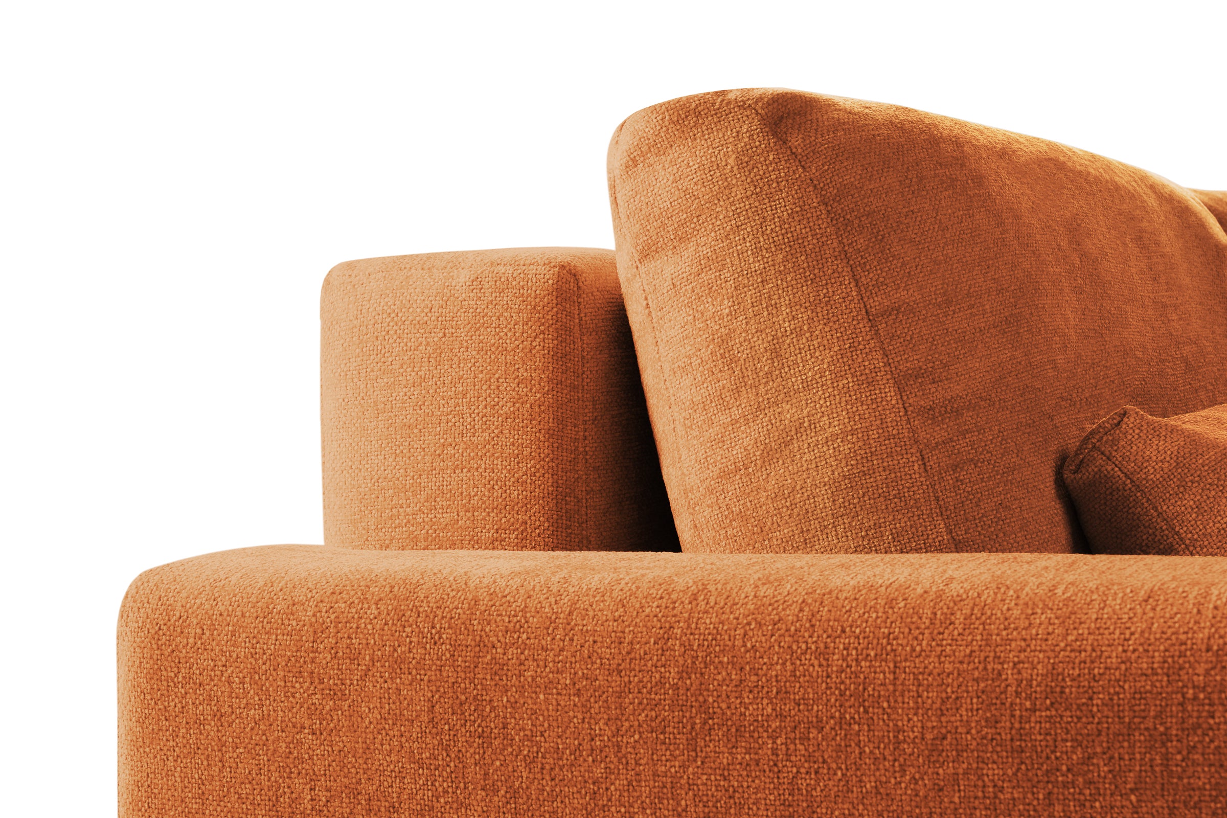 Canapea Extensibilă 3 locuri TIVOLI, 240x105x95 cm, #color_Portocaliu-Mystery