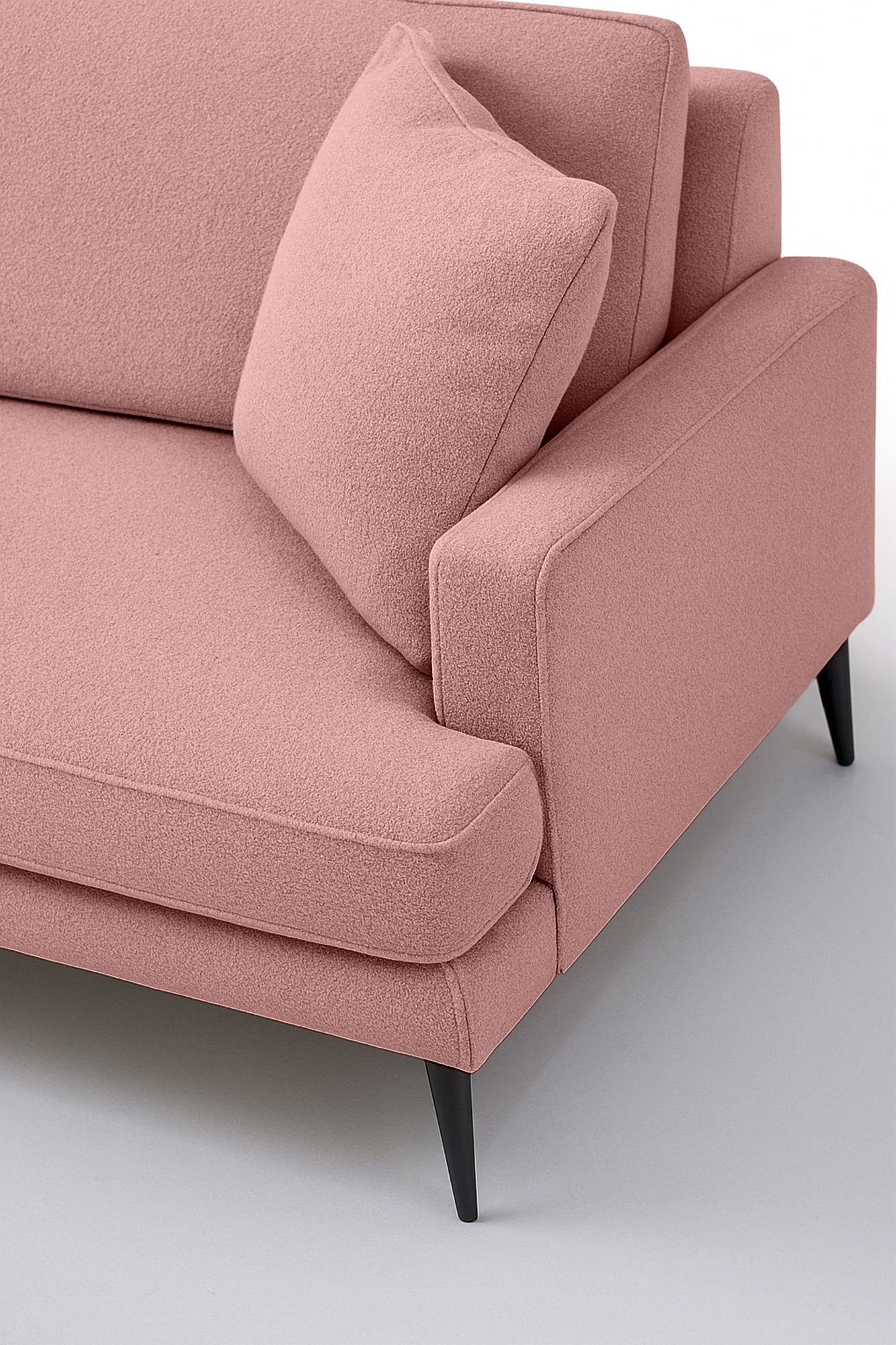 Colțar Fix AZURRO, cu ladă de depozitare, 280x90/180x85 cm - Prestigehome.ro - Colțar - Prestige #color_Roz-Mystery