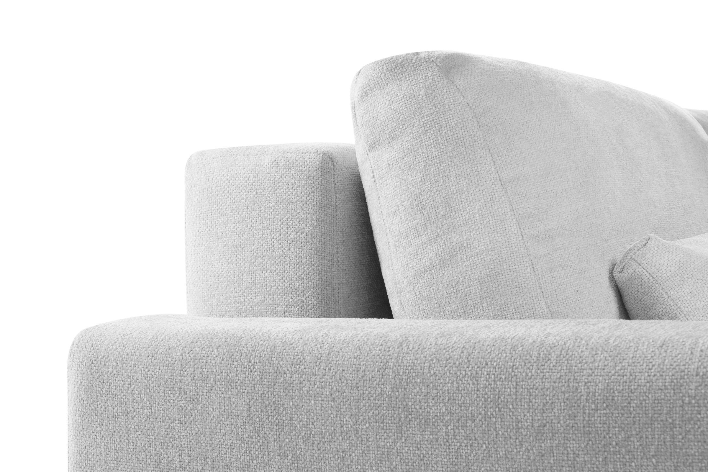 Canapea Extensibilă 3 locuri TIVOLI, 240x105x95 cm, #color_Gri-Argintiu-Mystery