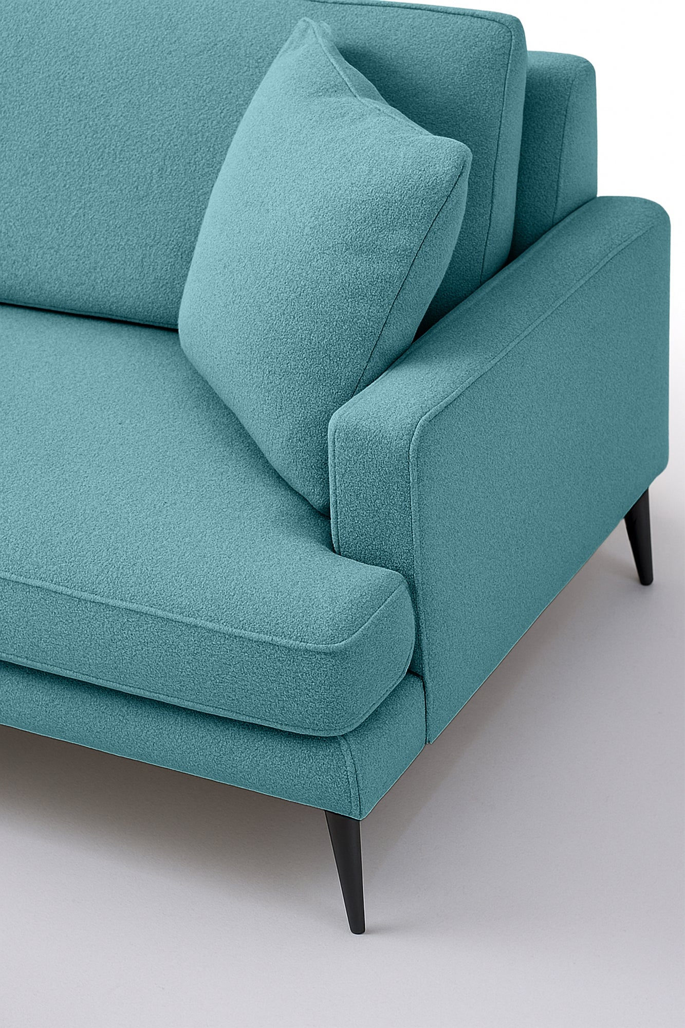 Colțar Fix AZURRO, cu ladă de depozitare, 280x90/180x85 cm - Prestigehome.ro - Colțar - Prestige #color_Turcoaz-Mystery