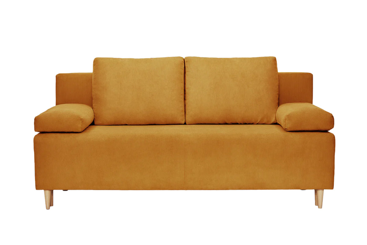 Canapea Extensibila 3 locuri Candy, cu lada de depozitare, 190x95x100cm - Prestigehome.ro - Canapea - Prestige - #color_Galben-Mustar-Fjord