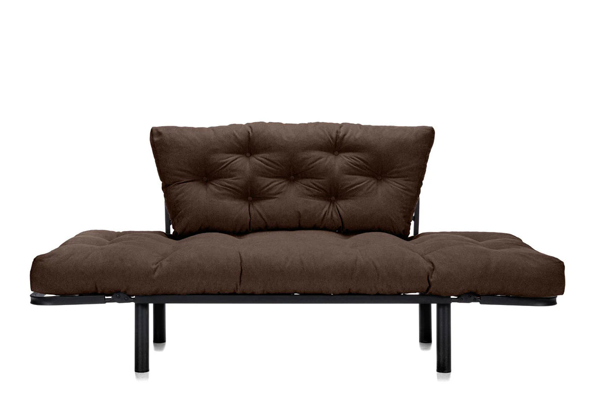 Canapea Extensibila 2 locuri SUNNY, pentru terasa, 155X70X85 cm, prestigehome.ro, Prestige Home, Prestige, balcon, gradina mobila, #color_maro-enjoy