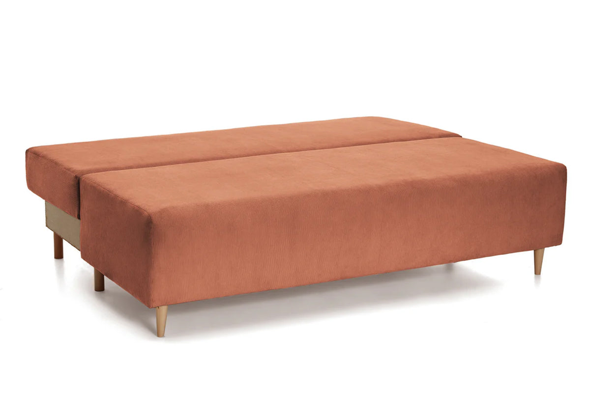 Canapea Extensibila 3 locuri Candy, cu lada de depozitare, 190x95x100cm - Prestigehome.ro - Canapea - Prestige - #color_Maro-Fjord