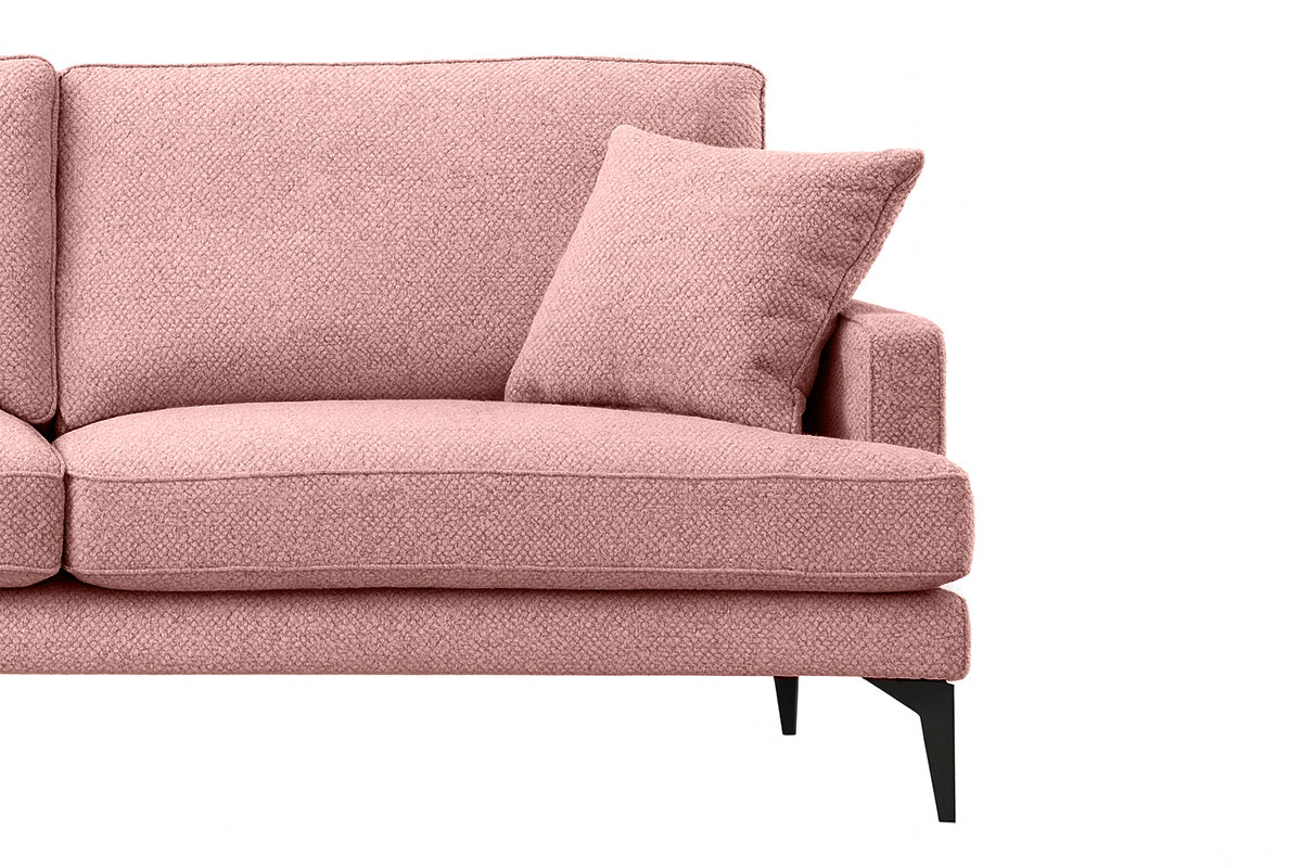 Colțar Fix AZURRO, cu ladă de depozitare, 280x90/180x85 cm - Prestigehome.ro - Colțar - Prestige #color_Roz-Mystery