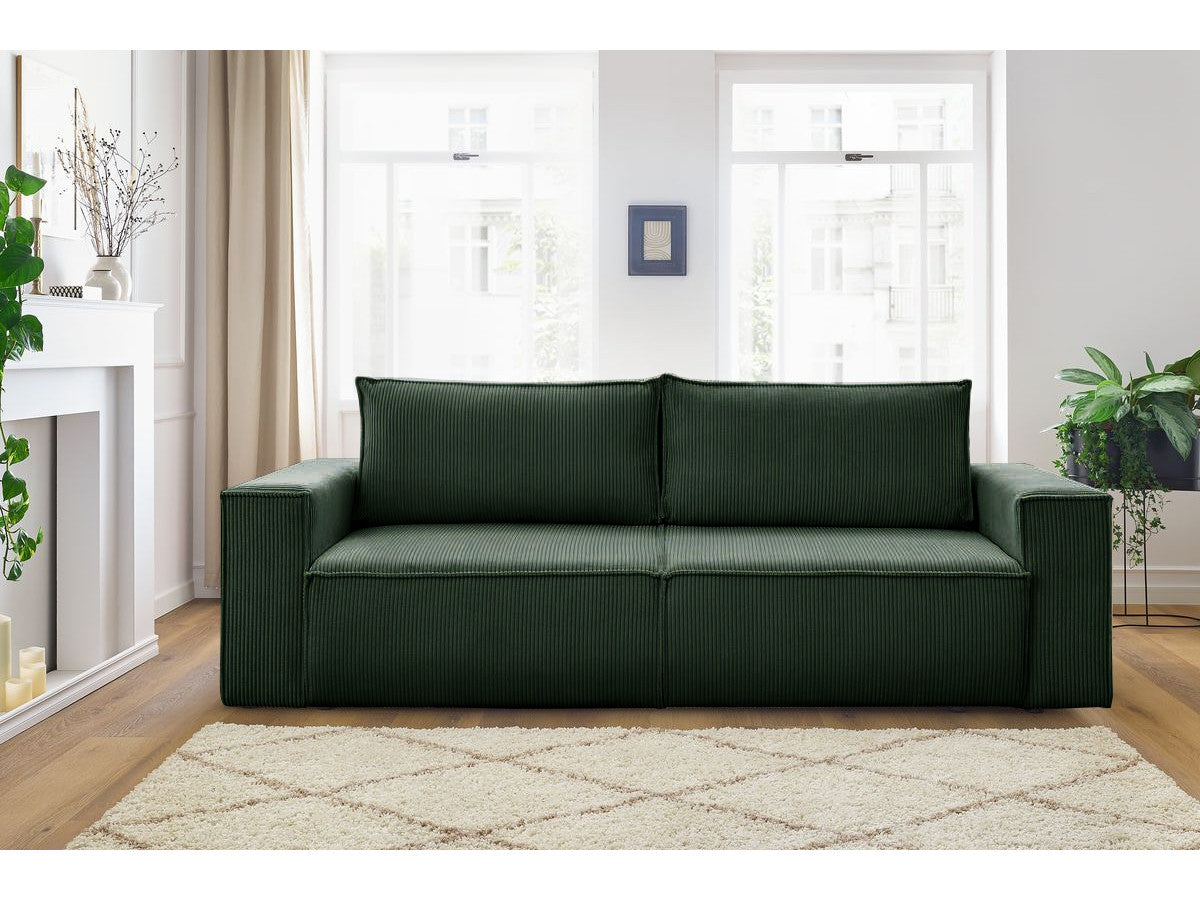 Canapea Extensibila 3 locuri Cloud, cu lada de depozitare, 240x87x85 cm - Prestigehome.ro - Canapea - Prestige - #color_Verde-Zoom