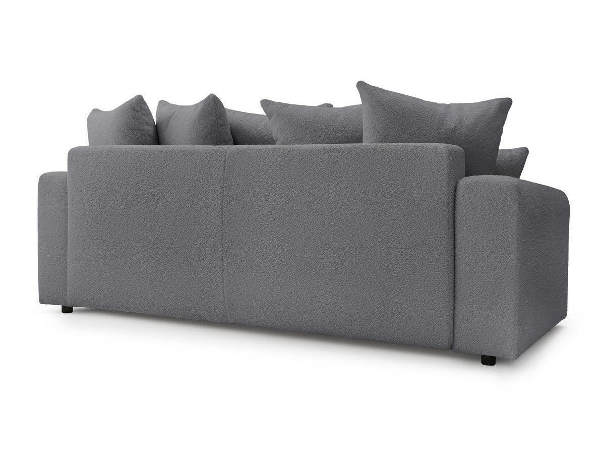 Canapea Extensibilă 3 locuri LIVIGNO, cu ladă de depozitare, 235x93x100 cm - Prestigehome.ro - Canapea - Prestige #color_Gri-Inchis-Anthology