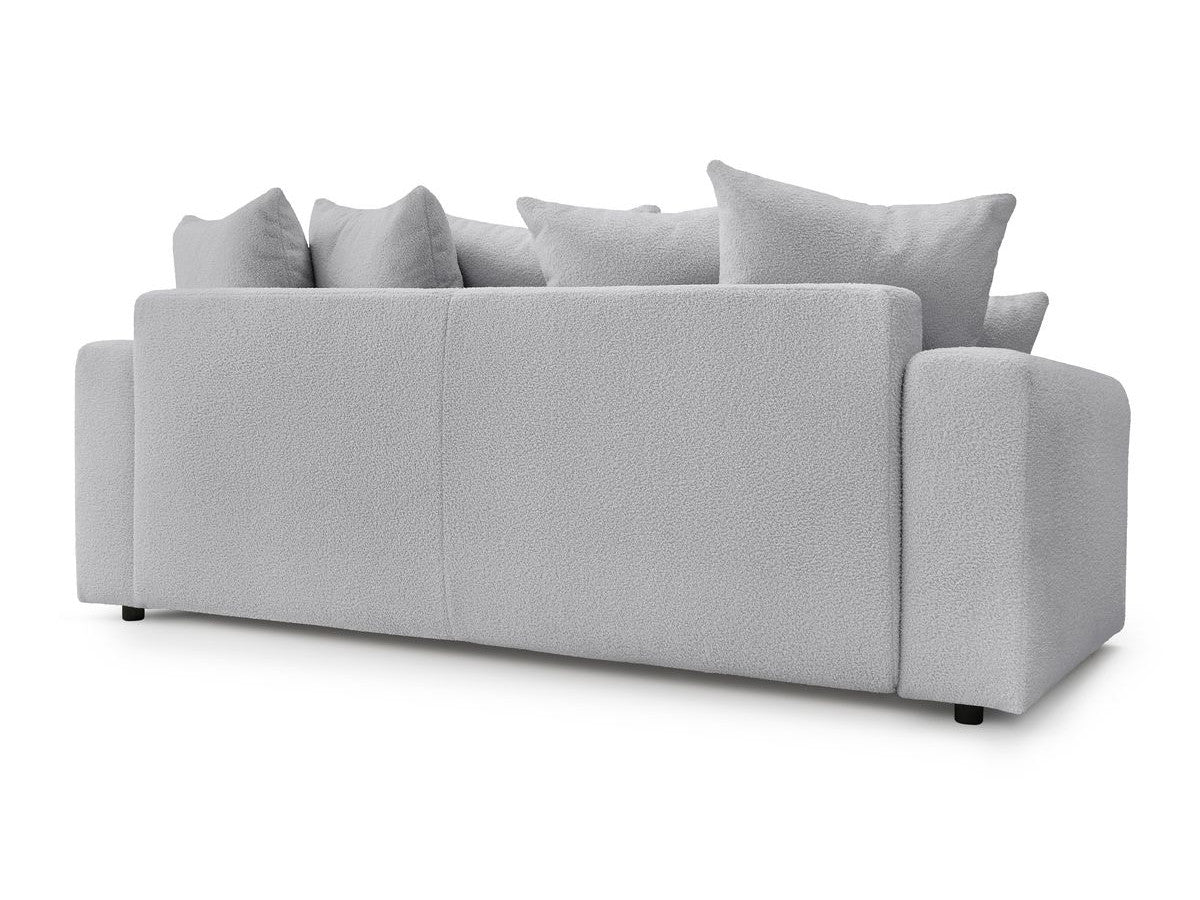 Canapea Extensibilă 3 locuri LIVIGNO, cu ladă de depozitare, 235x93x100 cm - Prestigehome.ro - Canapea - Prestige #color_Gri-Deschis-Anthology