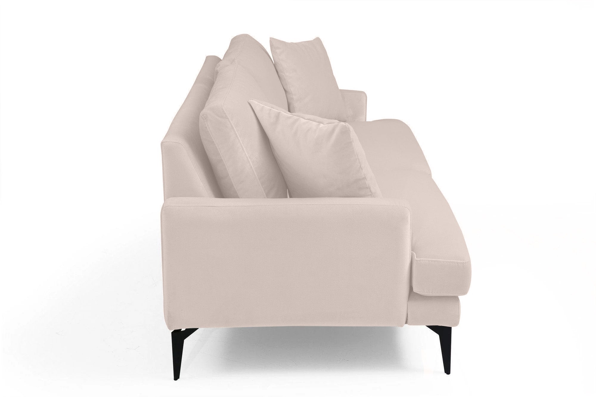 Canapea Fixă AZURRO, 2 locuri, 175x90x85 cm - Prestigehome.ro - Canapea - Prestige #color_Velutto-Bej