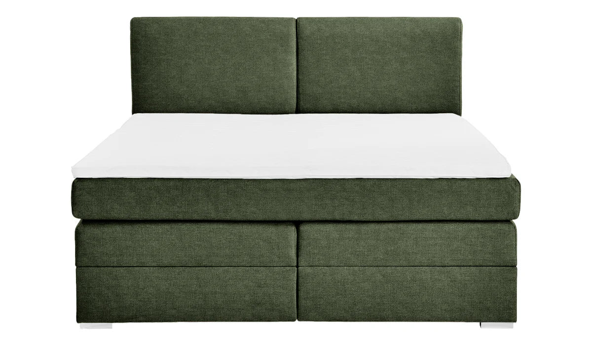 Pat Tapitat Charlotte, cu lada de depozitare, Gri, Prestigehome.ro, Prestige, #Color_Verde-Enjoy