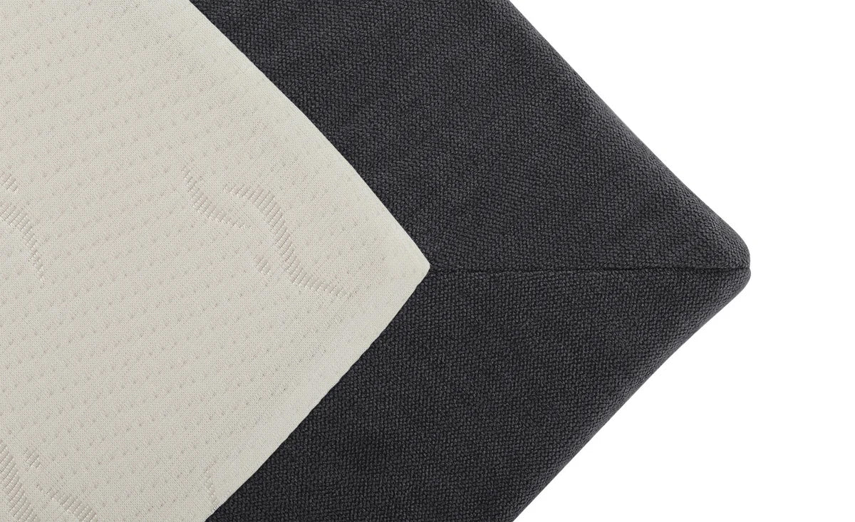 Pat Tapitat Charlotte, cu lada de depozitare, Gri, Prestigehome.ro, Prestige, #Color_gri-inchis-enjoy