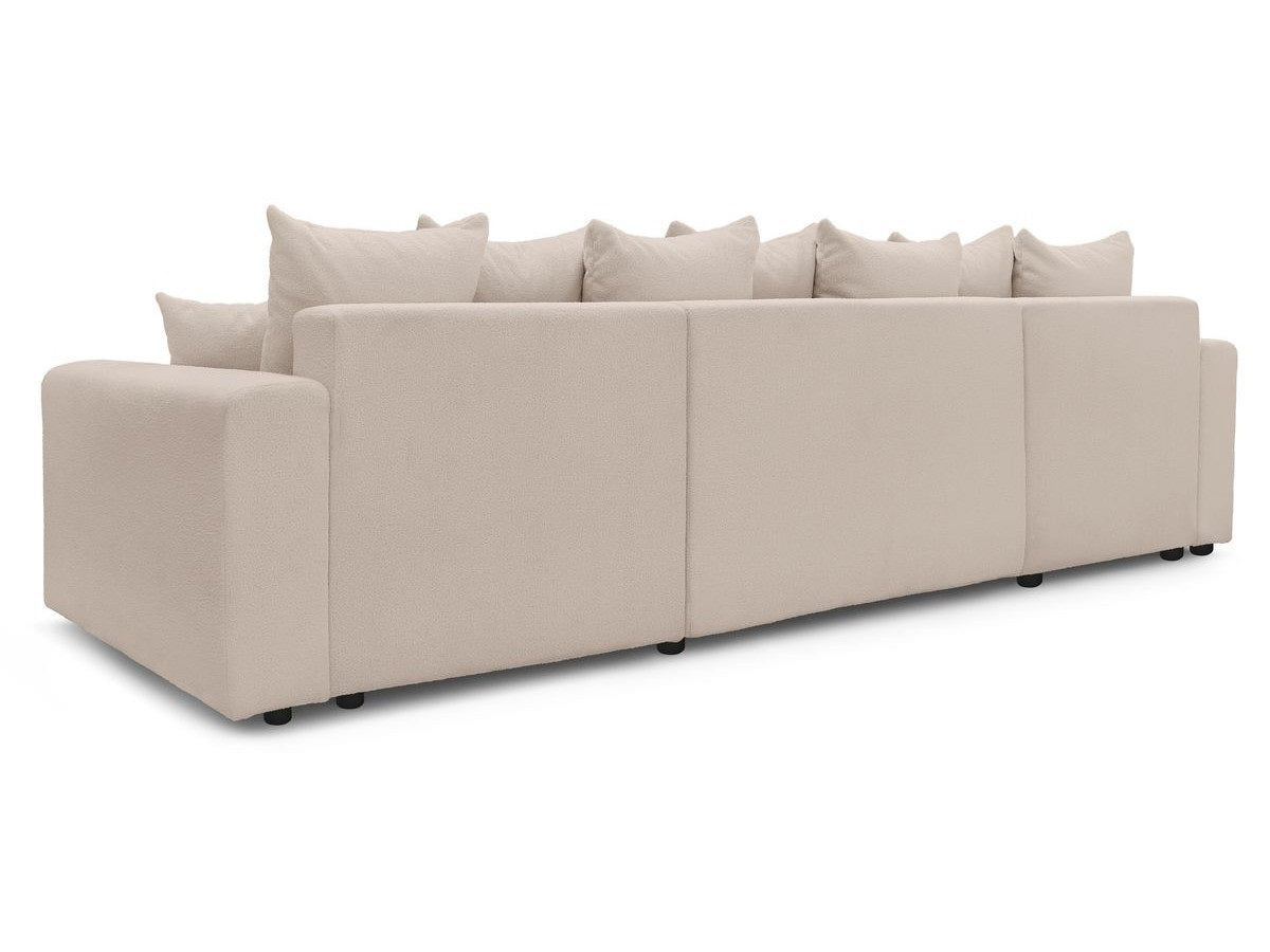 Colțar Panoramic Extensibil LIVIGNO, cu ladă de depozitare, 386x153x95 cm - Prestigehome.ro - Canapea - Prestige #color_Bej-Anthology