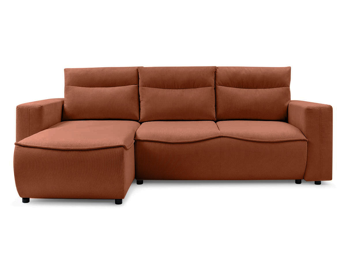 Colțar Extensibil HALSON, cu ladă de depozitare, șezlong interschimbabil, 256x158x90 cm - Prestigehome.ro - Colțar - Prestige #color_Maro-Fjord