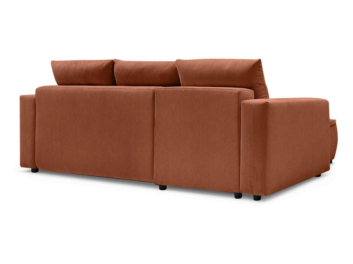 Colțar Extensibil HALSON, cu ladă de depozitare, șezlong interschimbabil, 256x158x90 cm - Prestigehome.ro - Colțar - Prestige #color_Maro-Fjord