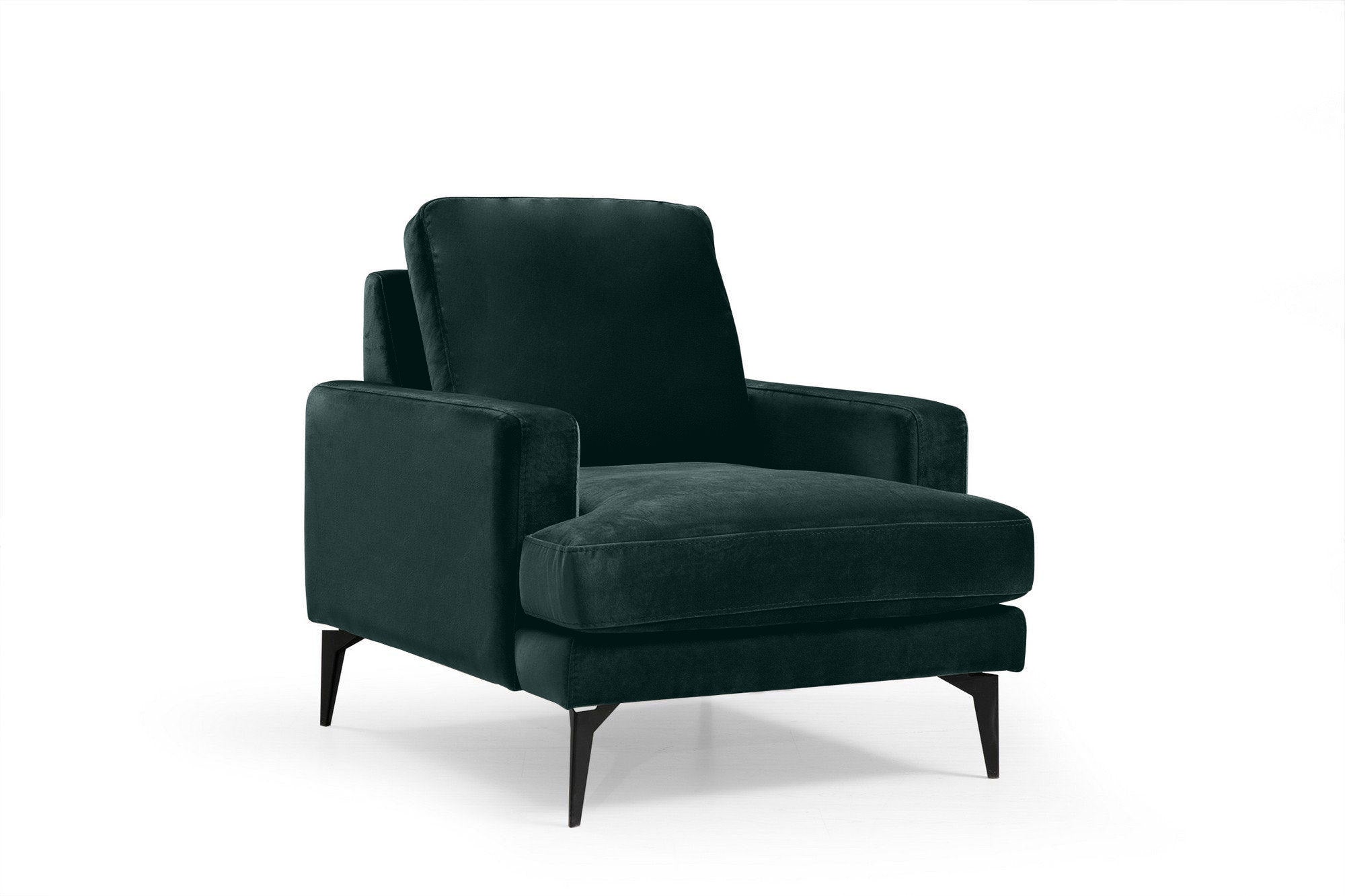 Fotoliu AZURRO, 80x90x85 cm- Prestigehome.ro - Fotoliu- Prestige - #Color_Velutto-Verde